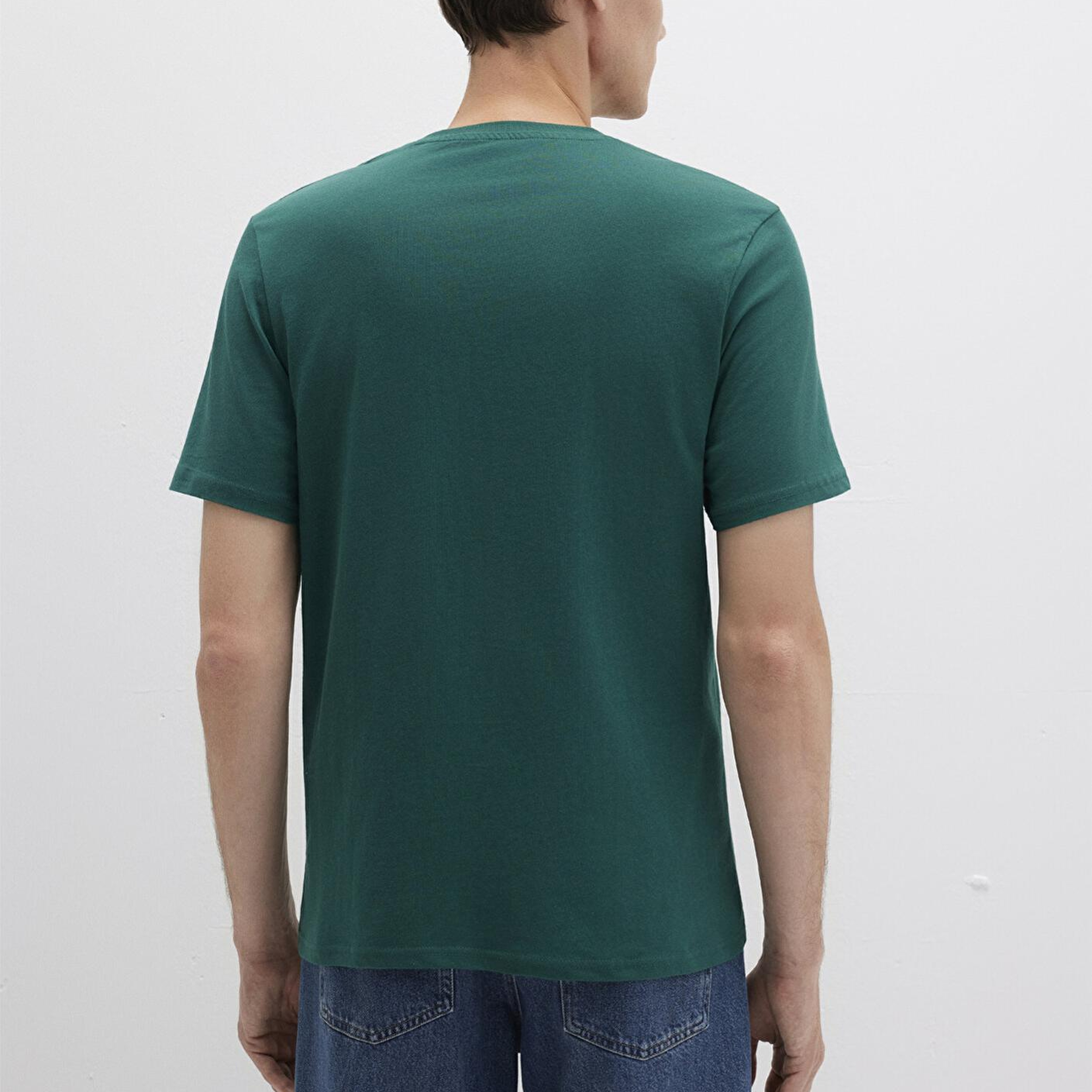 Mavi Mavi İstanbul Baskılı Yeşil Tişört Regular Fit / Normal Kesim 0612274-90960