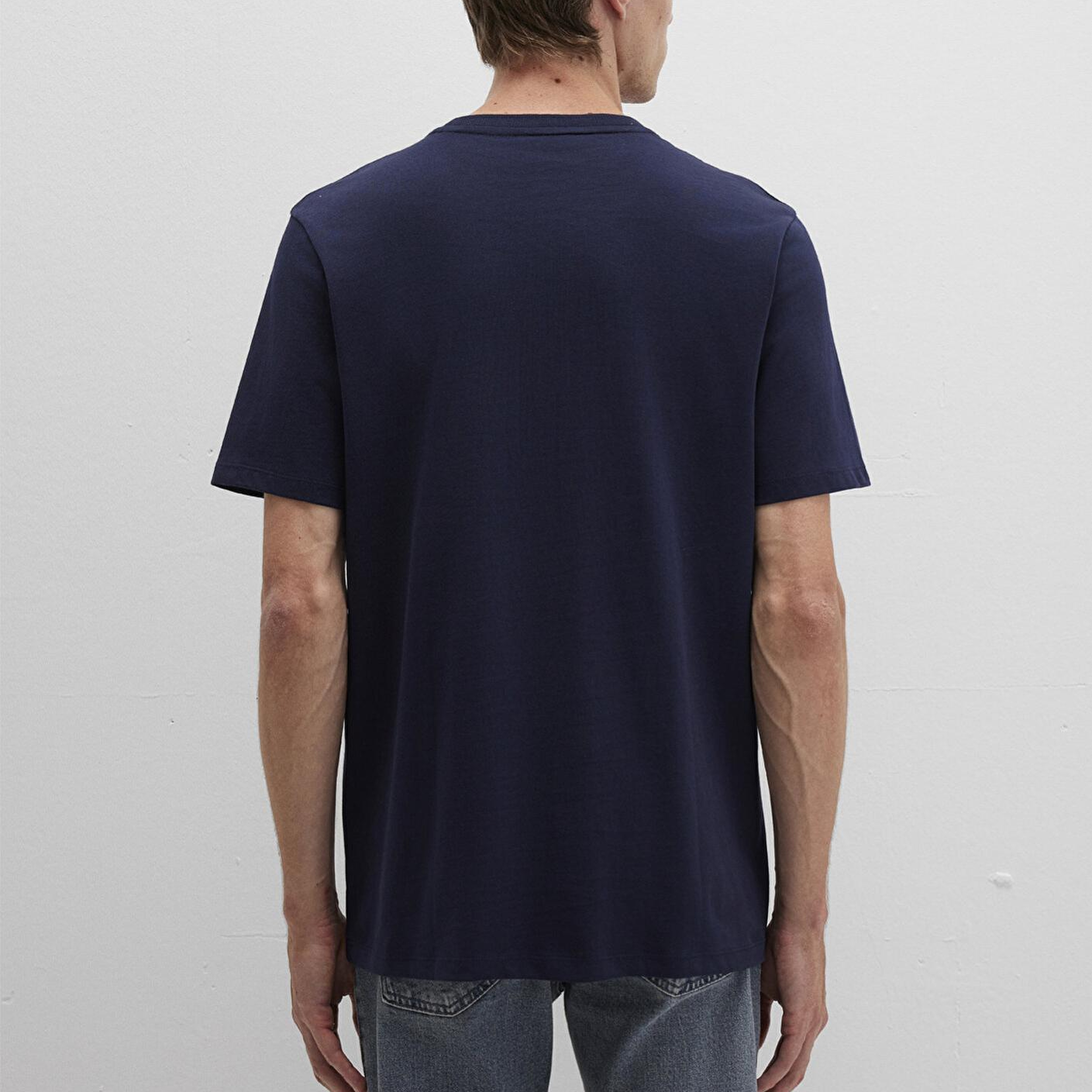 Mavi Bisiklet Yaka Lacivert Basic Tişört Regular Fit / Normal Kesim 0612863-86415