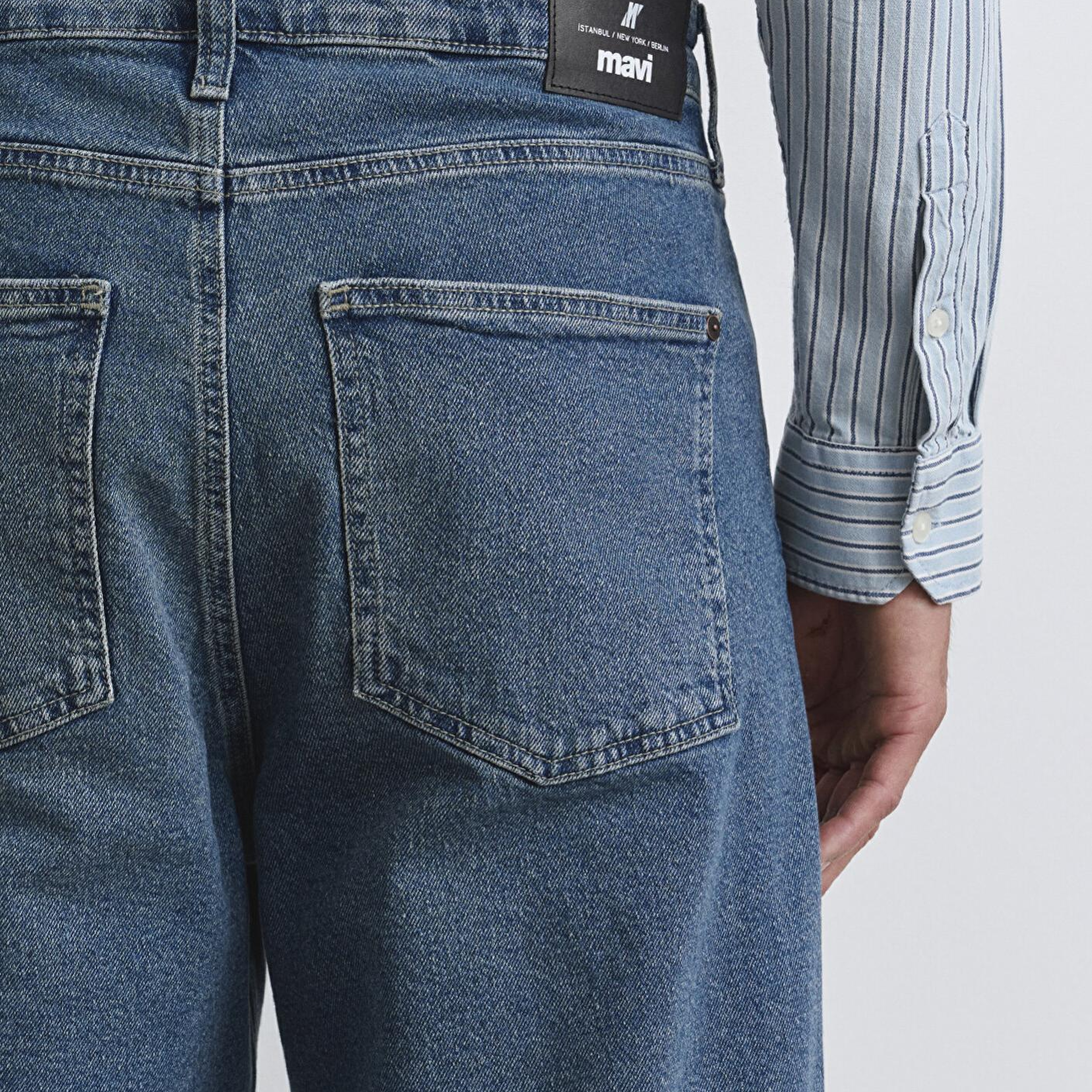 Mavi Toronto Street Puslu Indigo Mavisi Jean Pantolon 0010289-90625