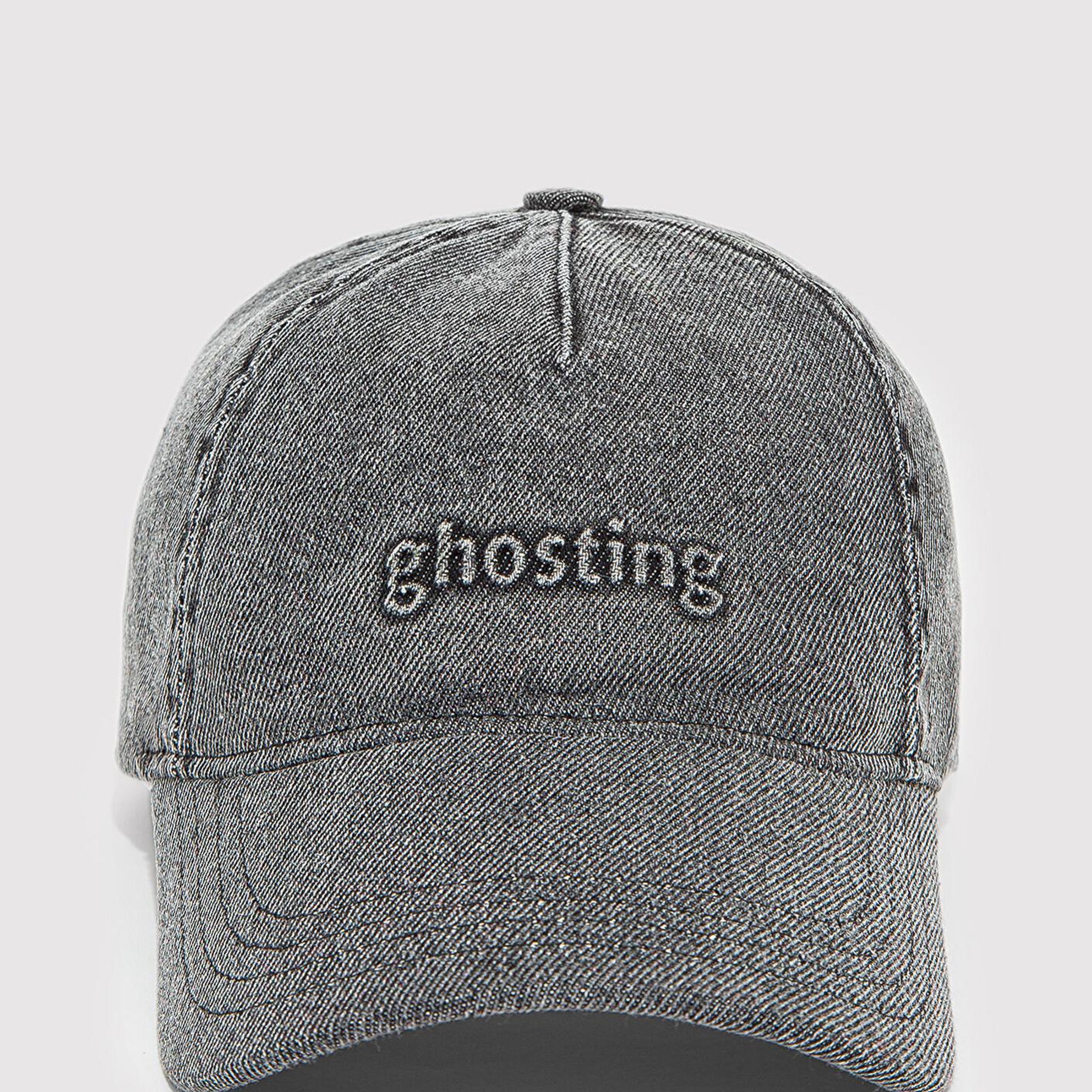 Mavi Ghosting Baskılı Antrasit Şapka 0911927-83811