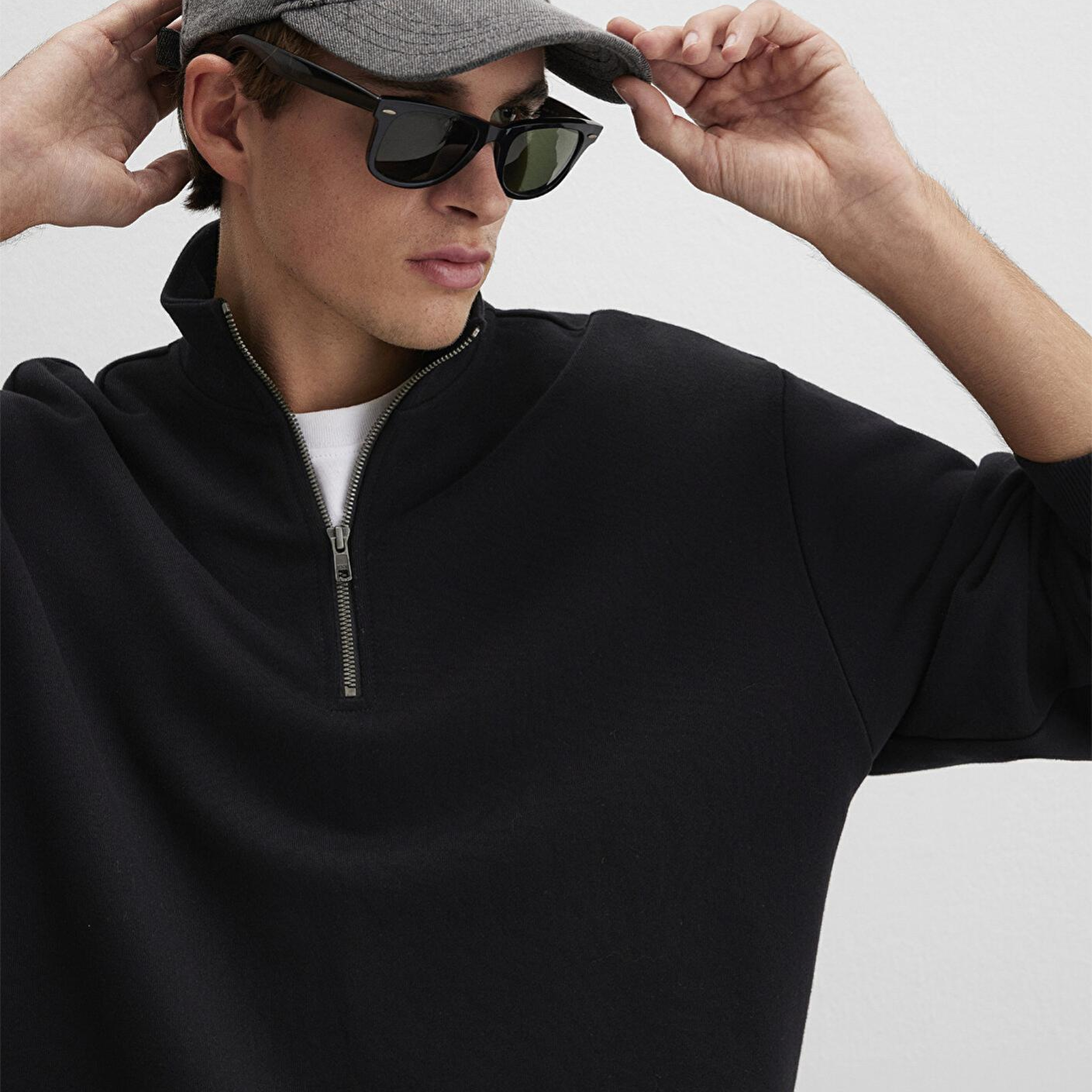 Mavi Ghosting Baskılı Antrasit Şapka 0911927-83811