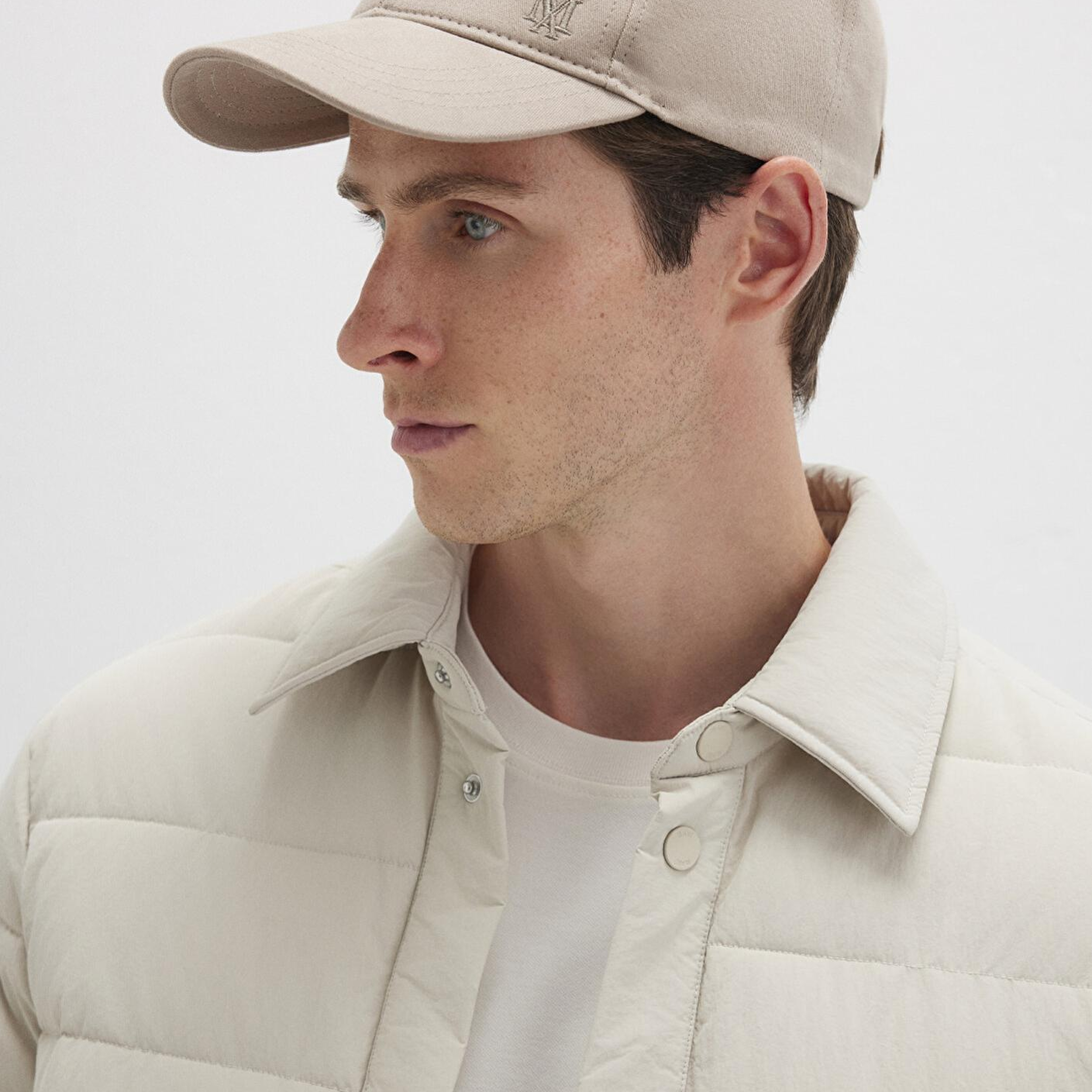 Mavi Mühür Logo Nakışlı Bej Şapka 0911882-27151