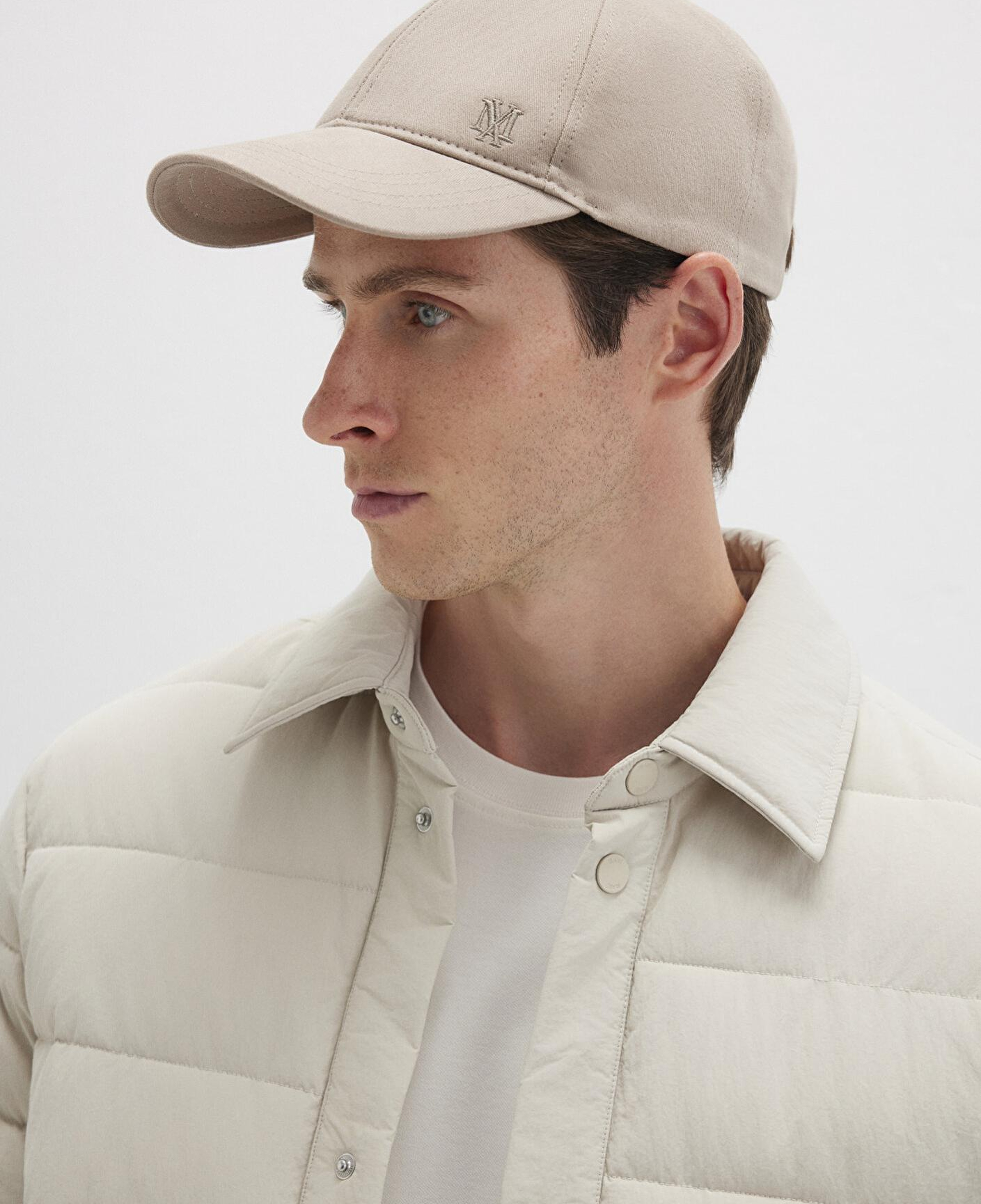 Mavi Mühür Logo Nakışlı Bej Şapka 0911882-27151