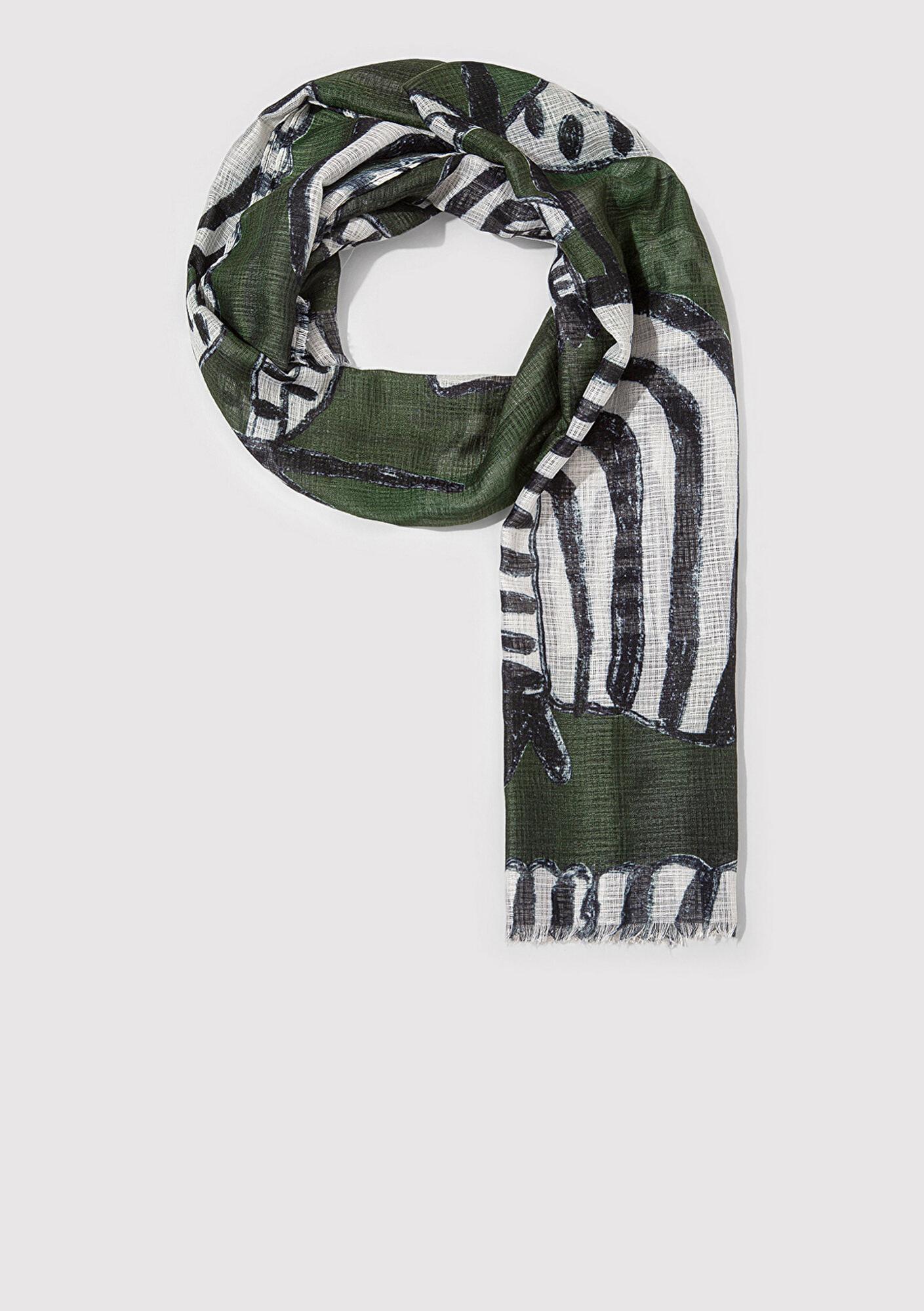 Mavi Yeşil Şal 1913439-86770