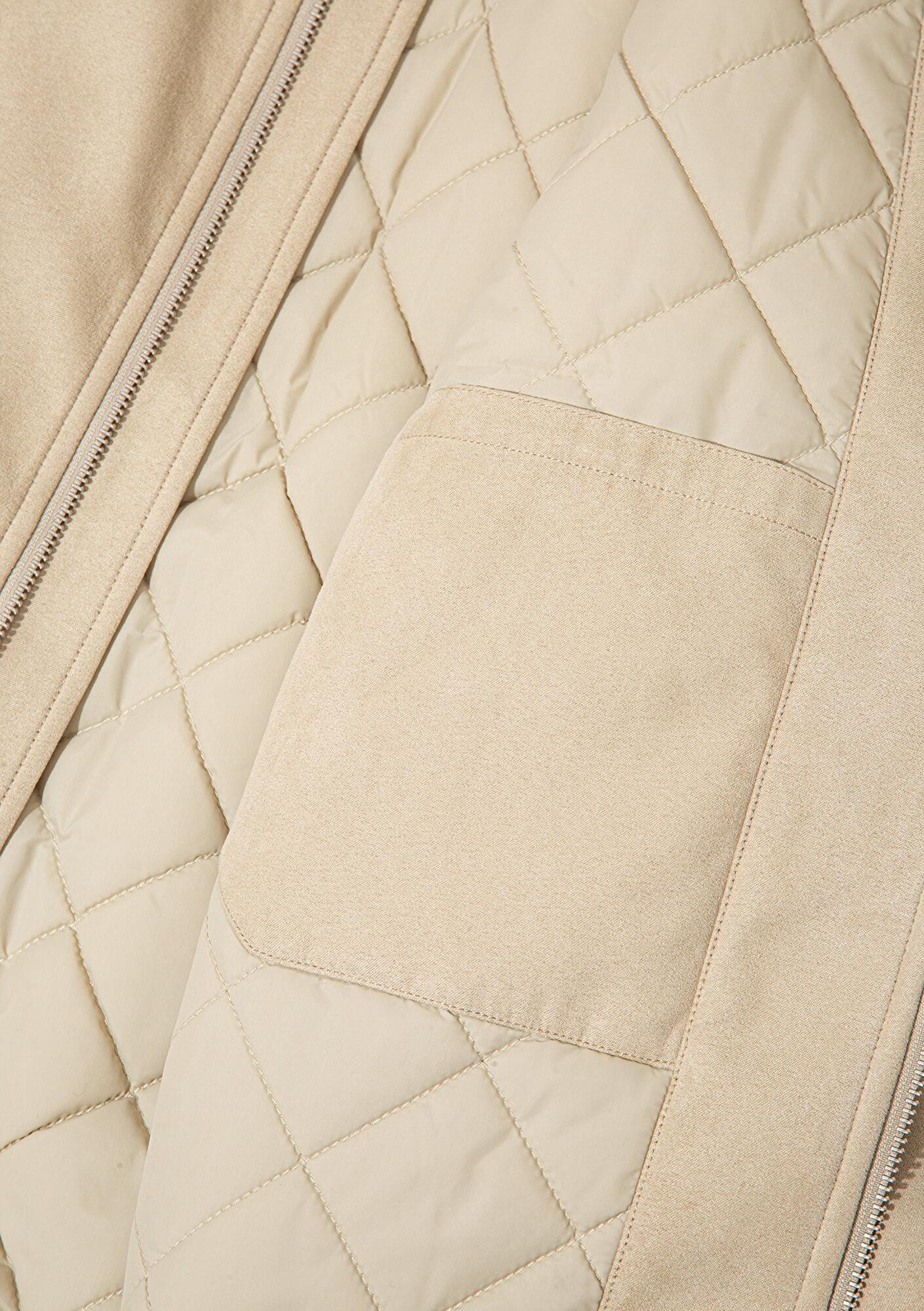 Mavi Bej Suni Deri Ceket Regular Fit / Normal Kesim 0110639-70186