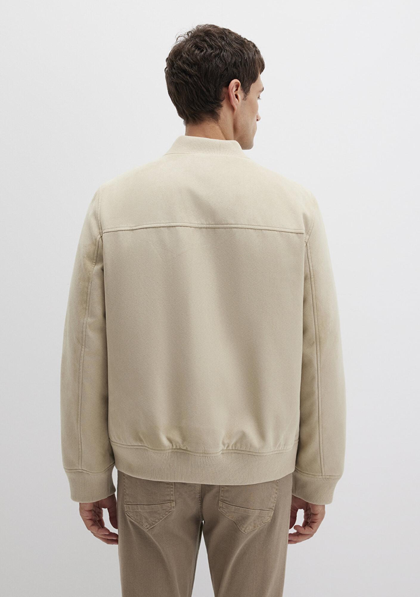 Mavi Bej Suni Deri Ceket Regular Fit / Normal Kesim 0110639-70186