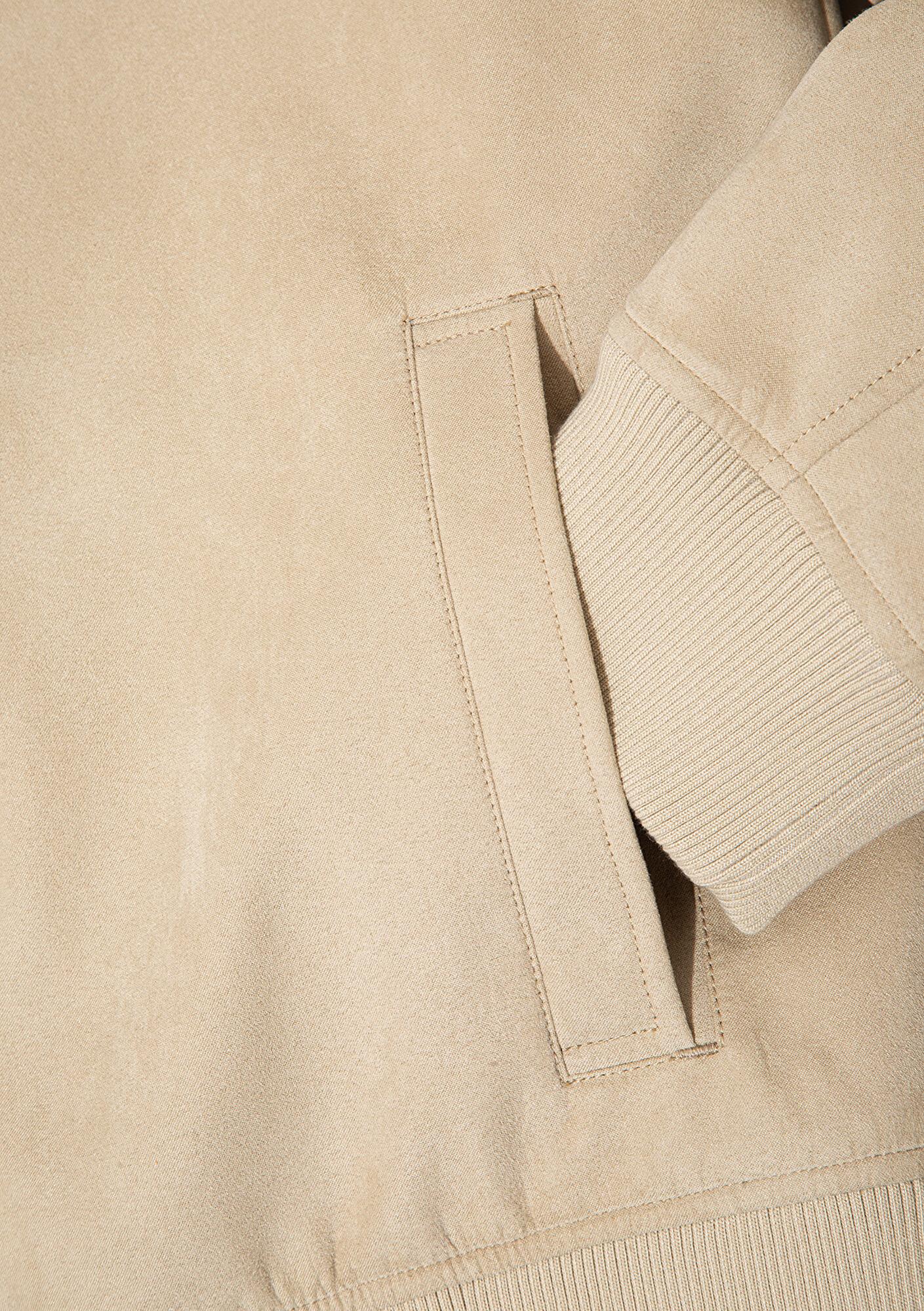 Mavi Bej Suni Deri Ceket Regular Fit / Normal Kesim 0110639-70186