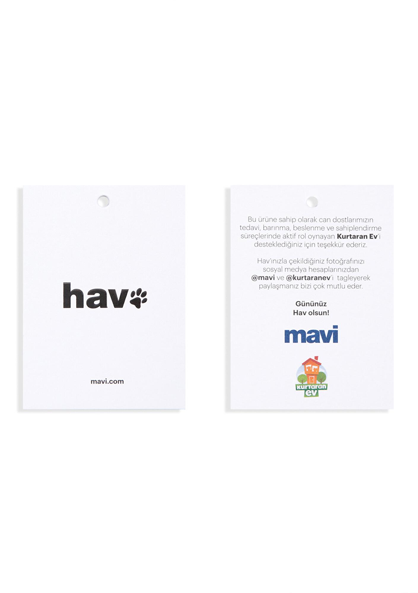 Mavi Hav Baskılı Beyaz Çocuk Tişört Regular Fit / Normal Kesim 6610350-620