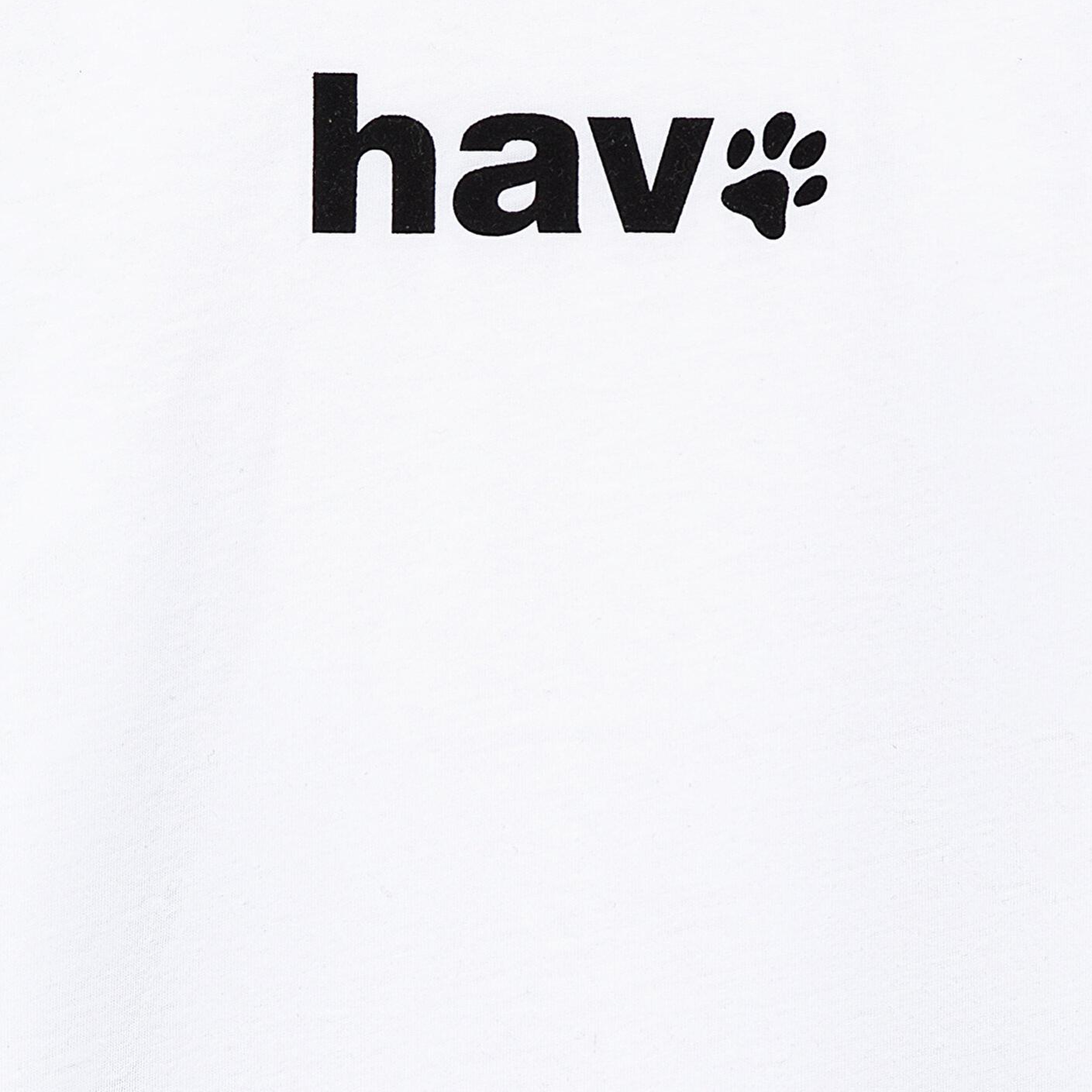 Mavi Hav Baskılı Beyaz Çocuk Tişört Regular Fit / Normal Kesim 6610350-620