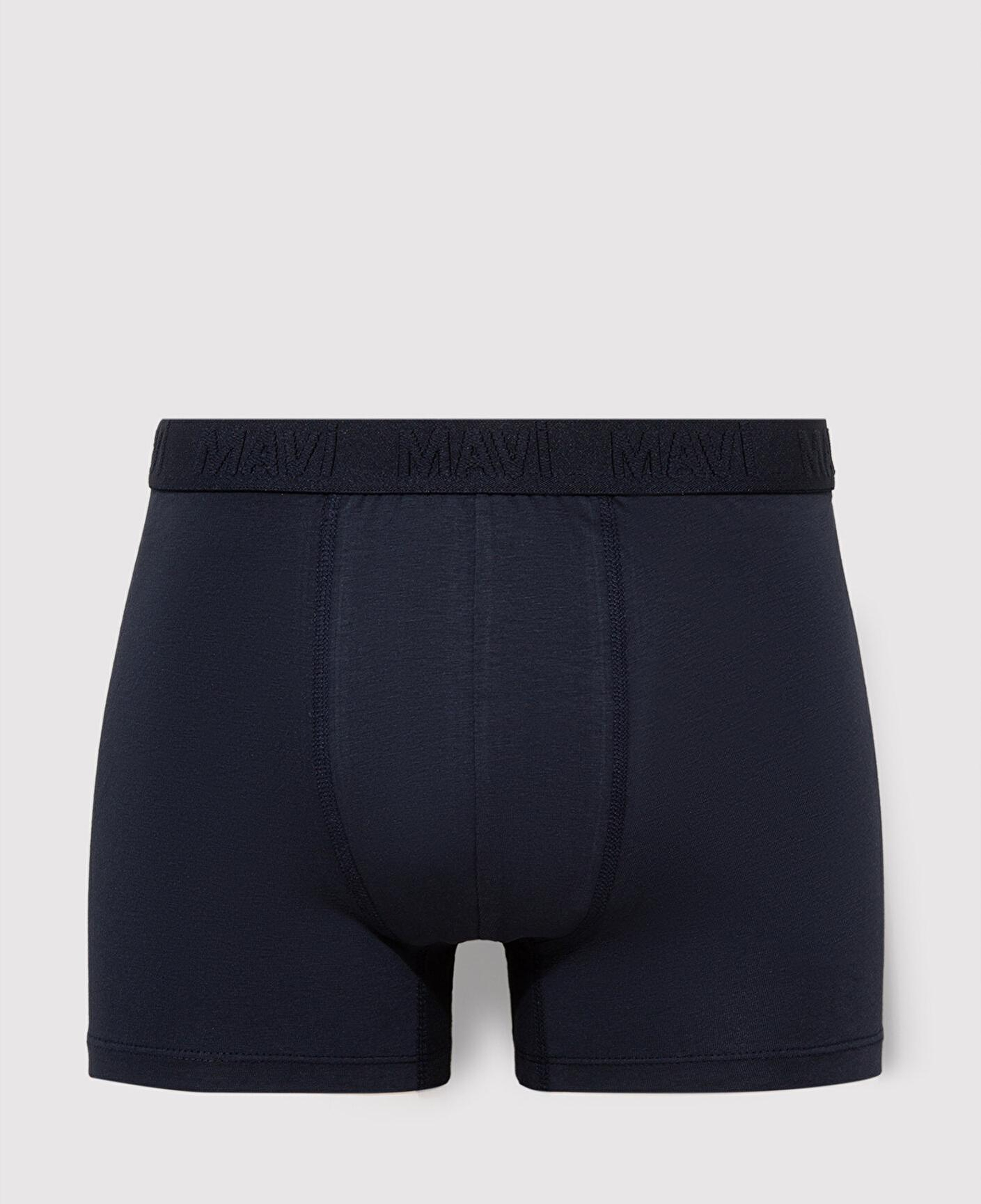 Mavi 3lü Baskılı Lacivert Boxer 0911909-70490