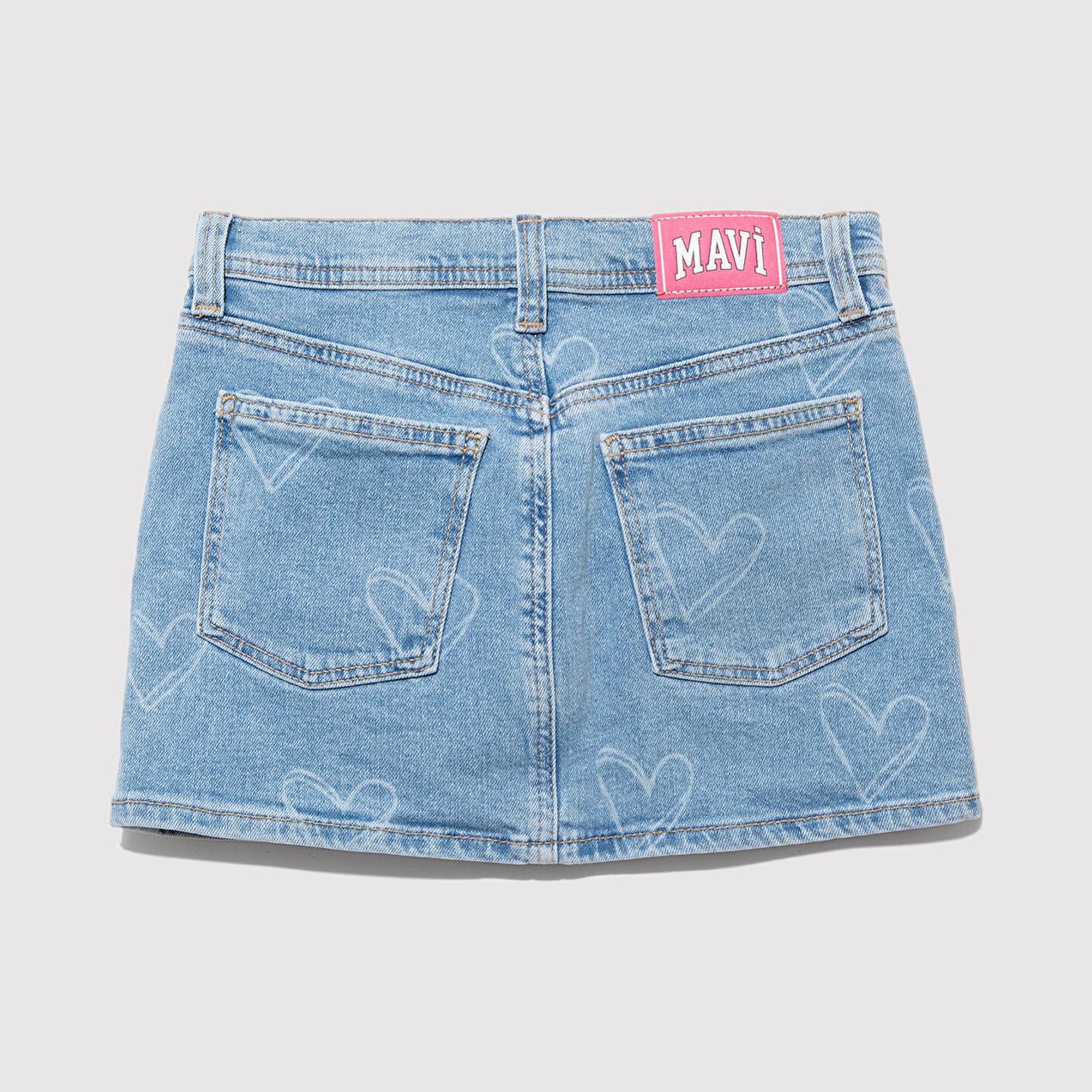 Mavi Lyora Açık Mavi Jean Etek 7310000-89486