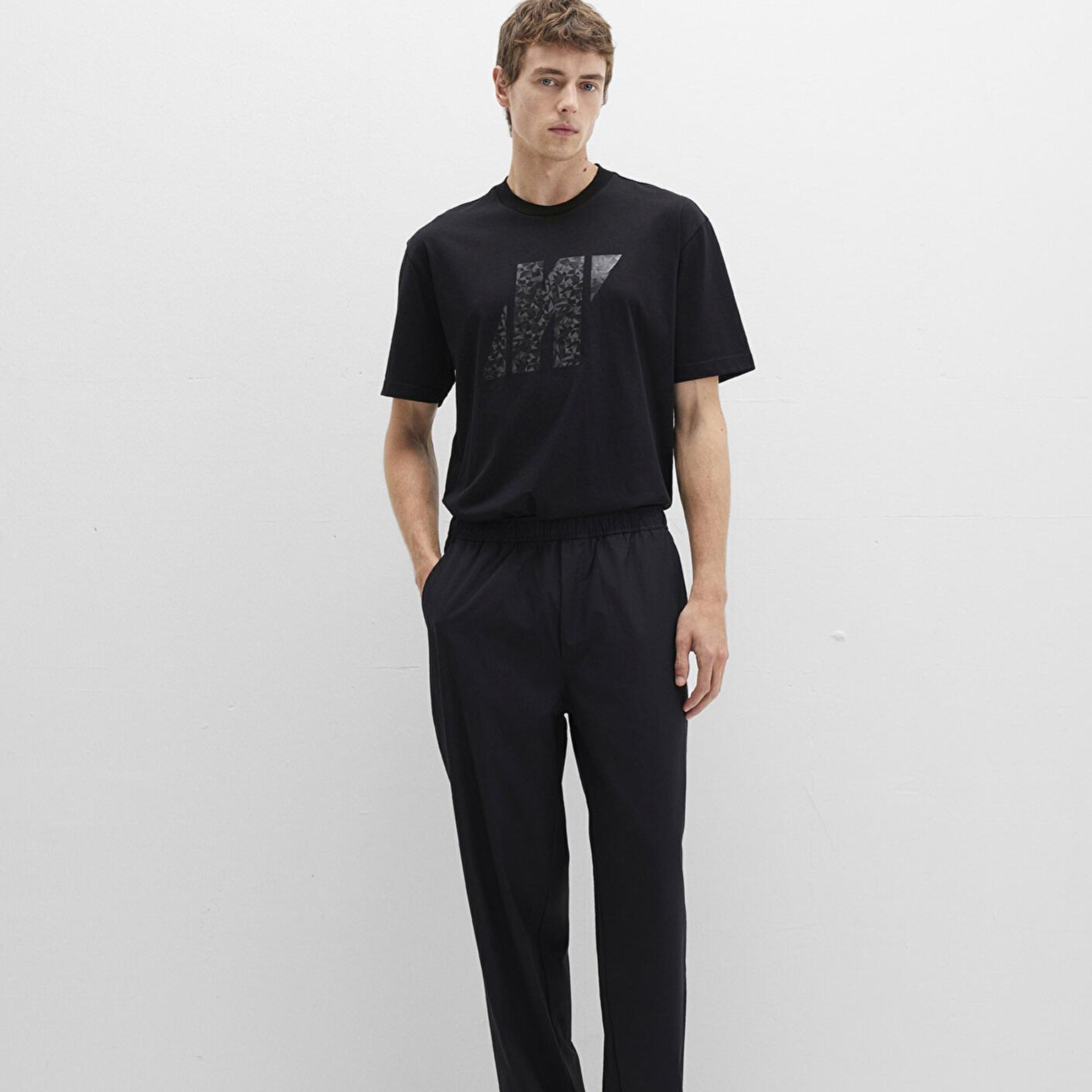 Mavi Siyah Spor Pantolon 0010457-71379