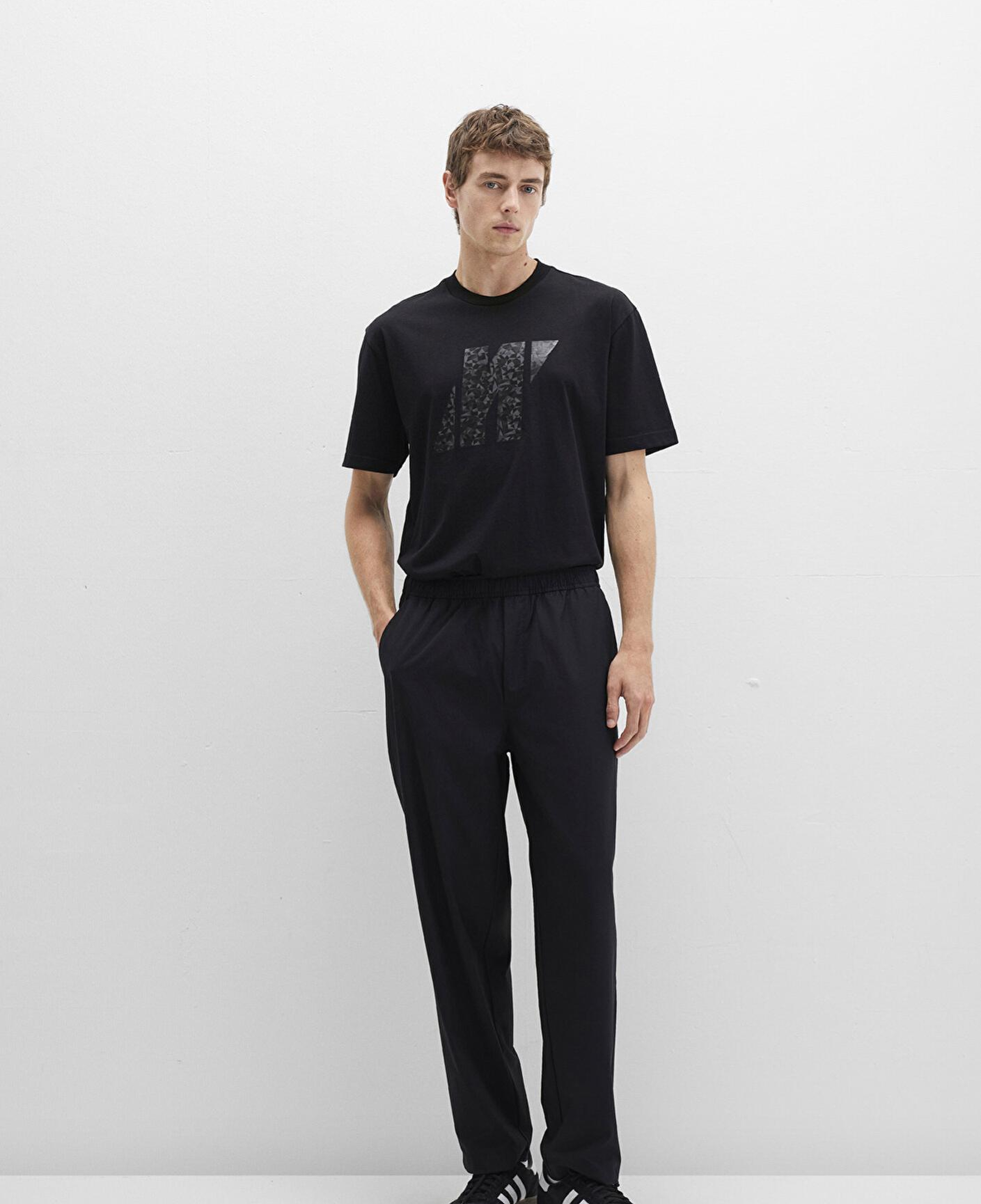 Mavi Siyah Spor Pantolon 0010457-71379