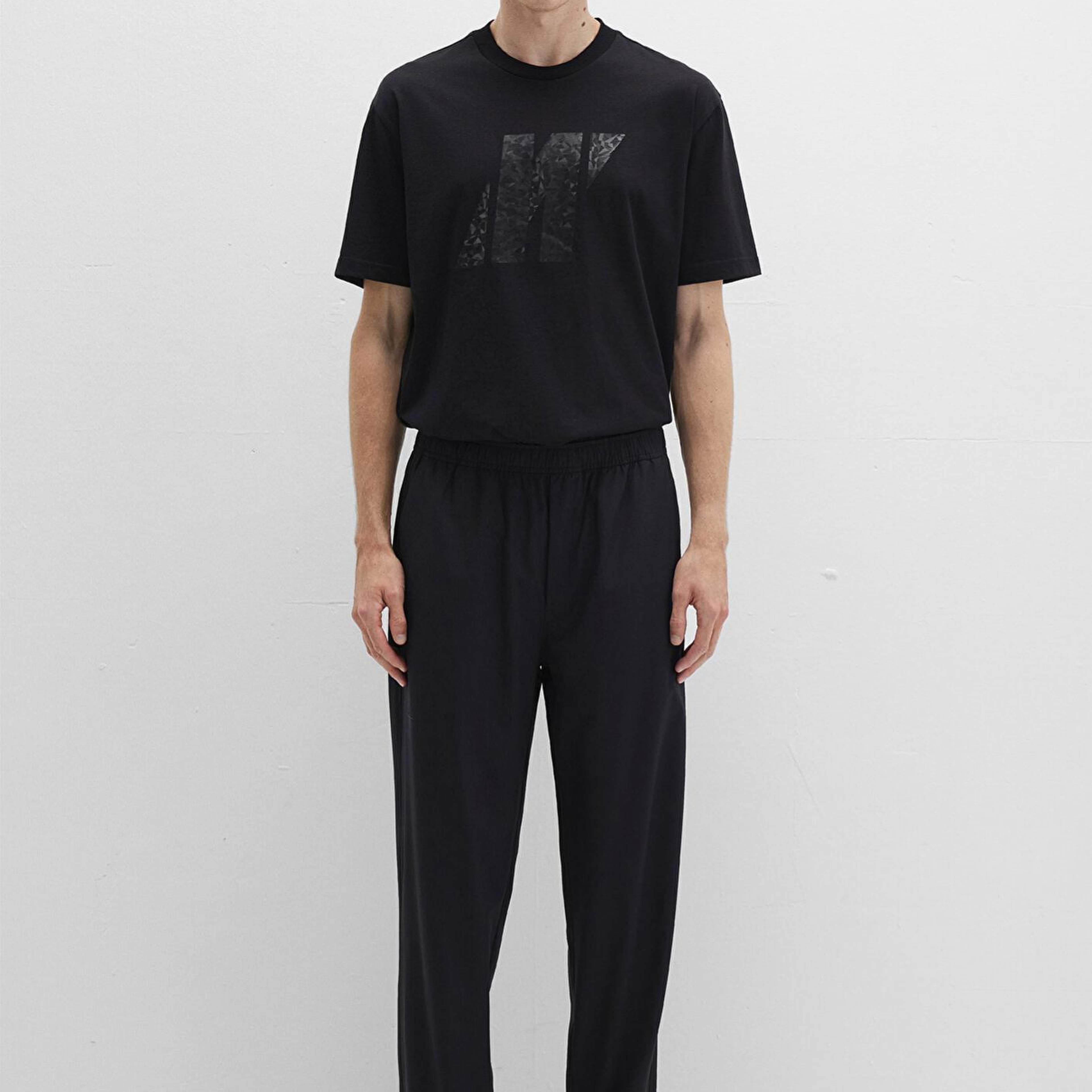 Mavi Siyah Spor Pantolon 0010457-71379