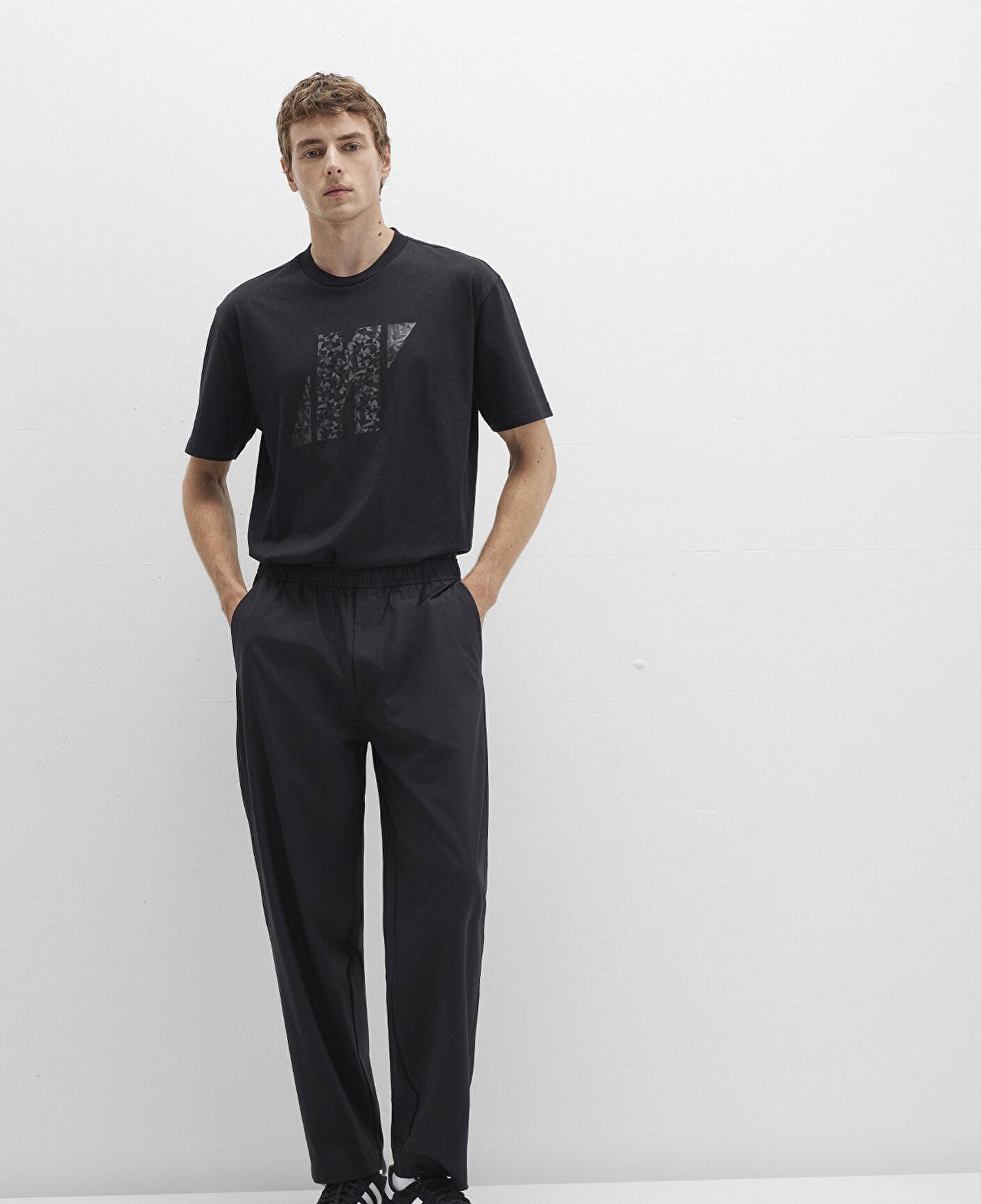 Mavi Siyah Spor Pantolon 0010457-71379