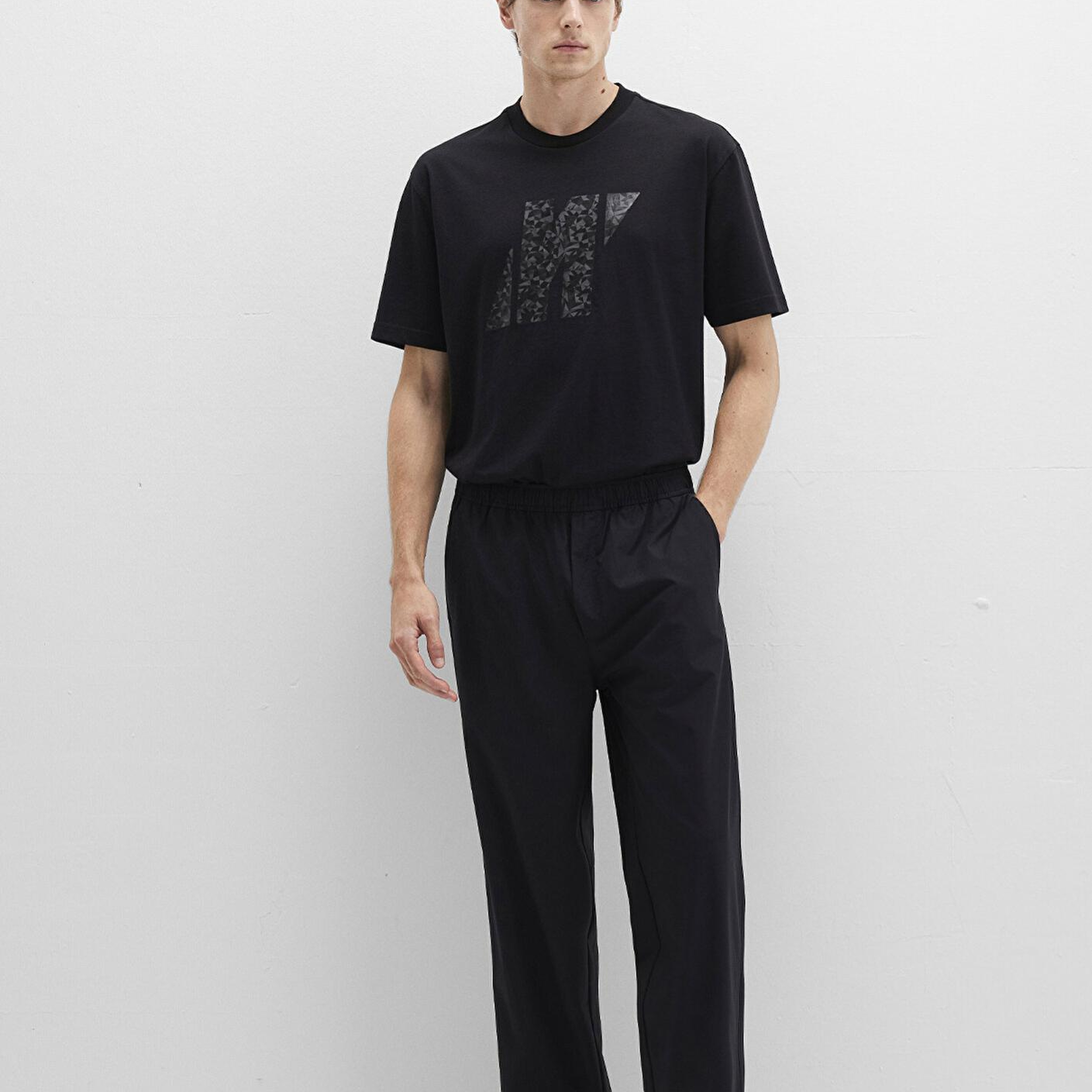 Mavi Siyah Spor Pantolon 0010457-71379