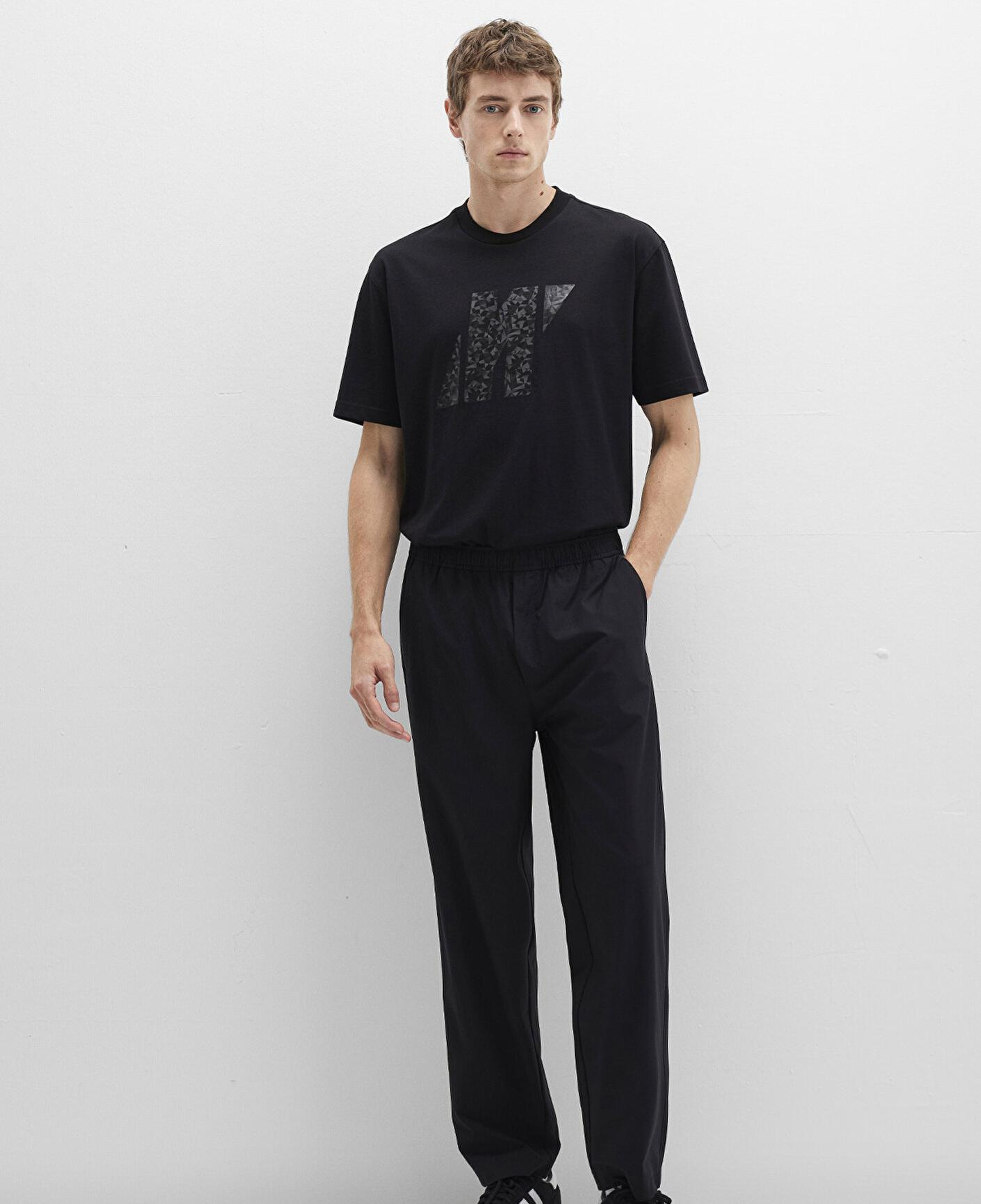 Mavi Siyah Spor Pantolon 0010457-71379