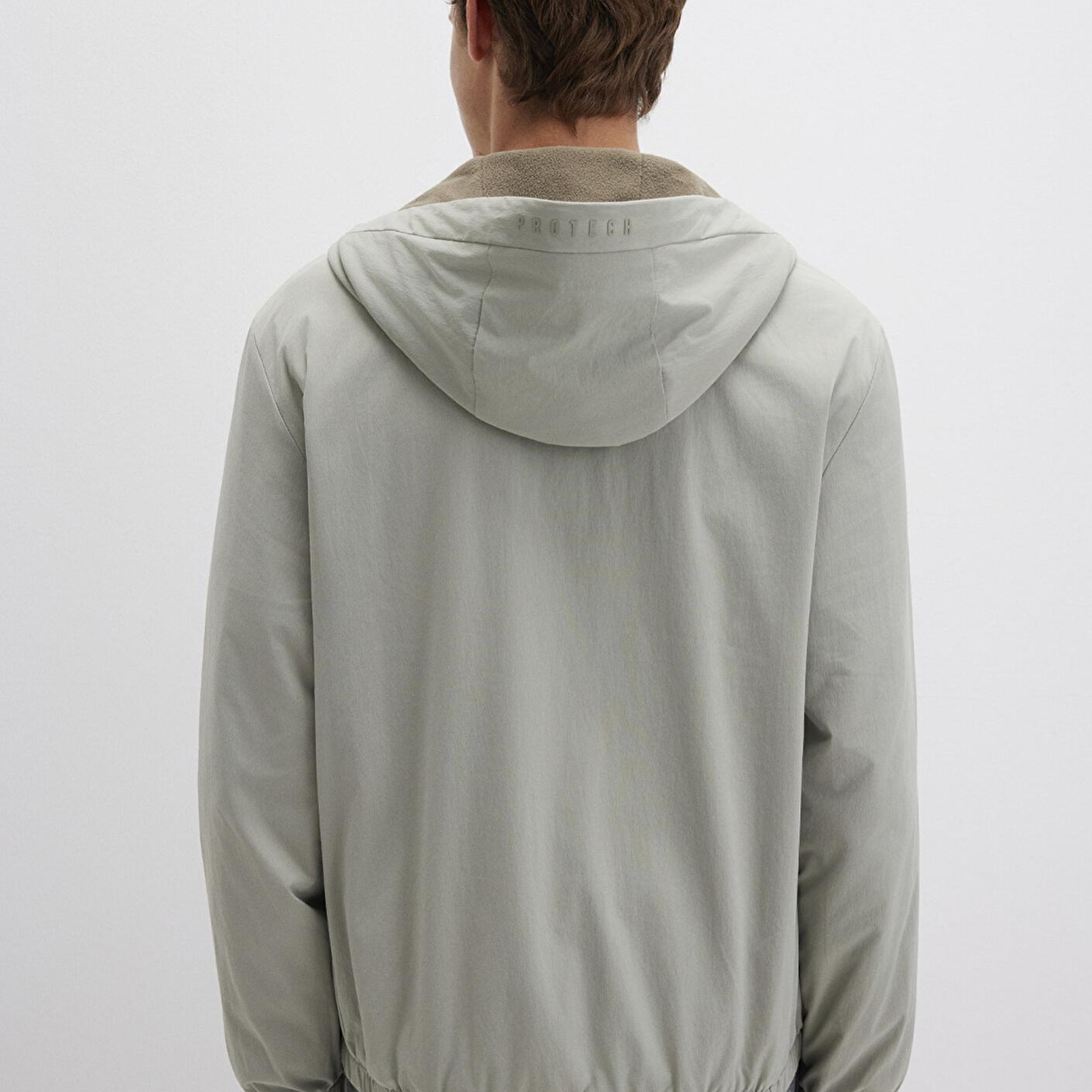 Mavi Su İtici Kapüşonlu Yeşil Mont 0110614-71484