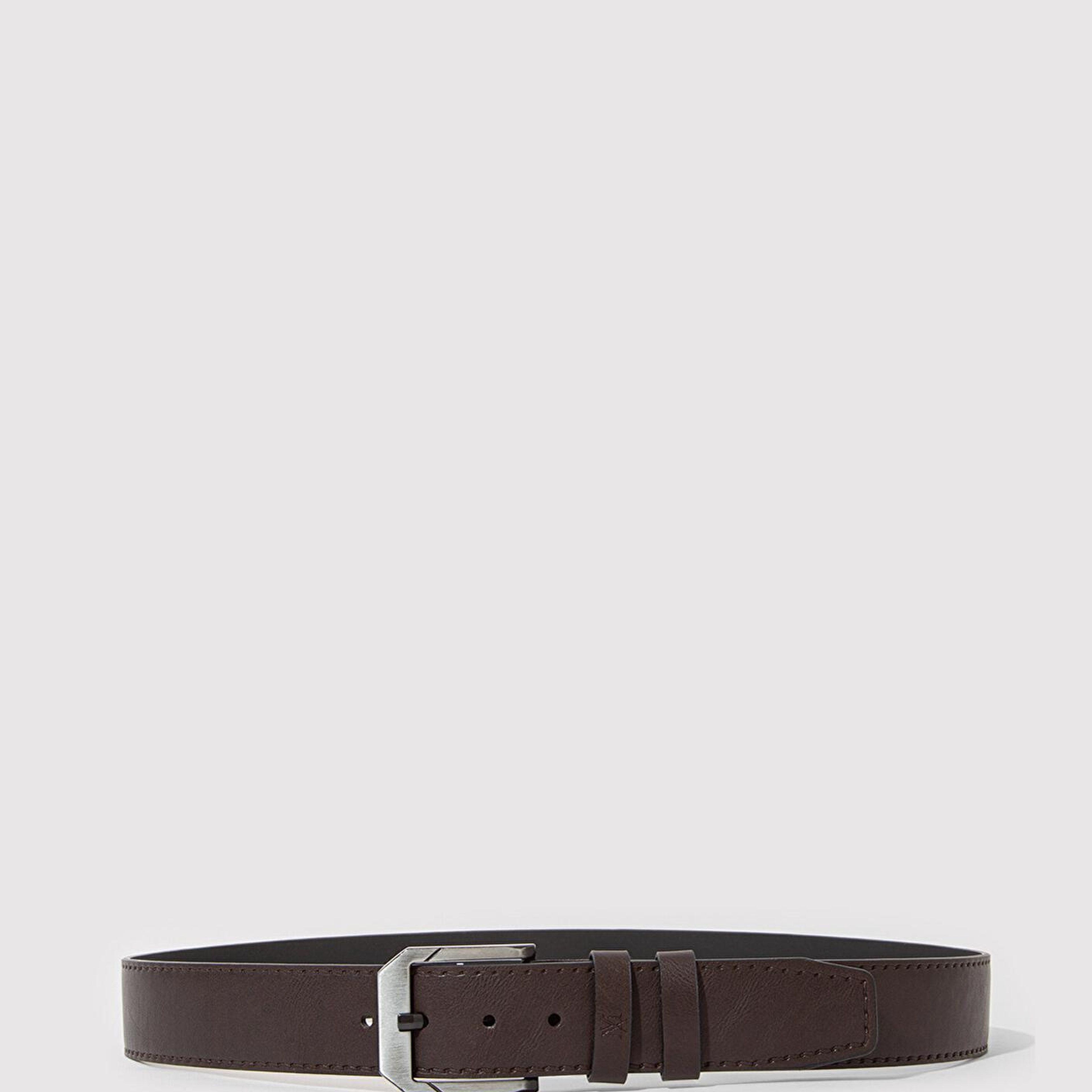 Mavi Kahverengi Suni Deri Kemer 0911653-33382