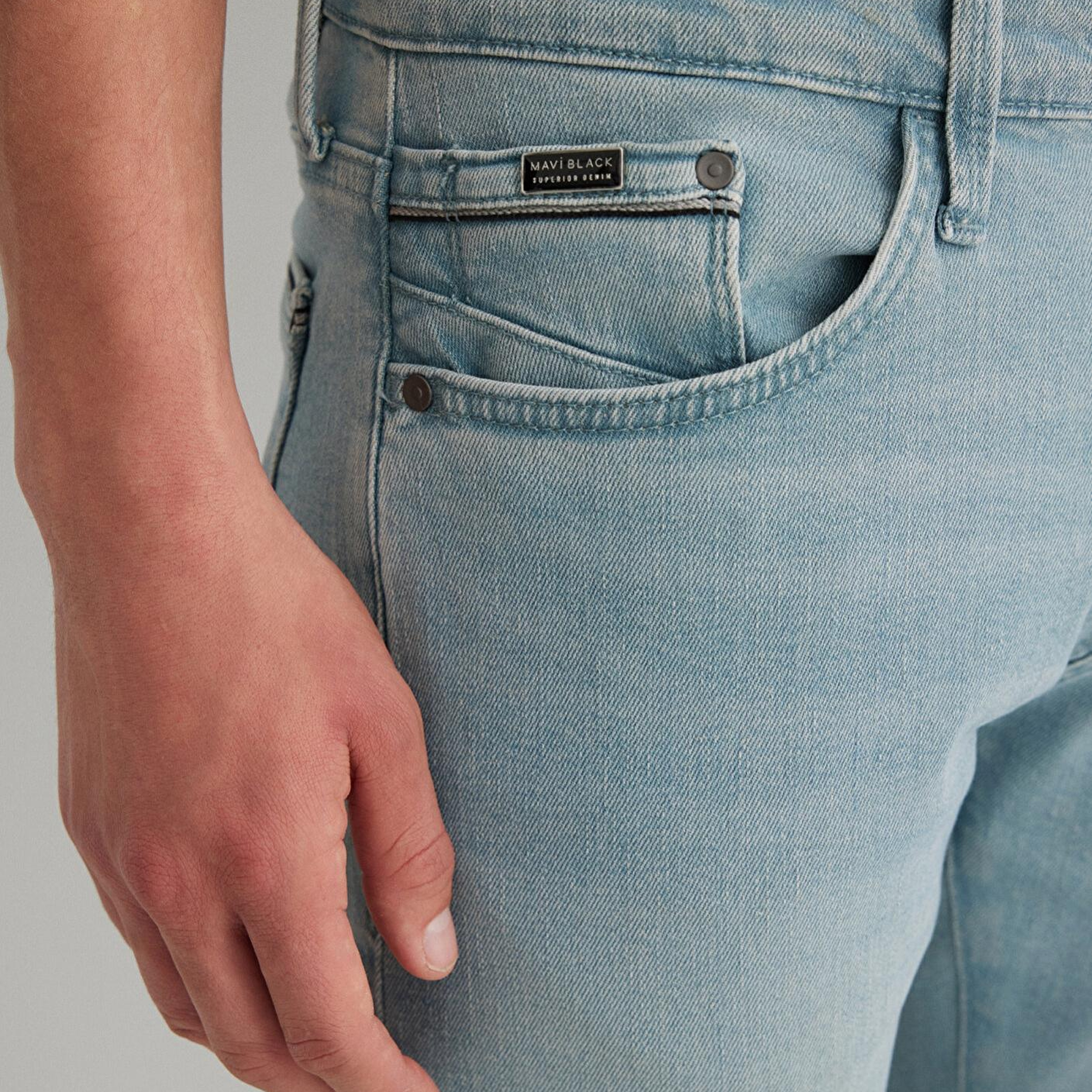 Mavi James Mavi Black Vintage Açık Mavi Jean Pantolon 0042489802