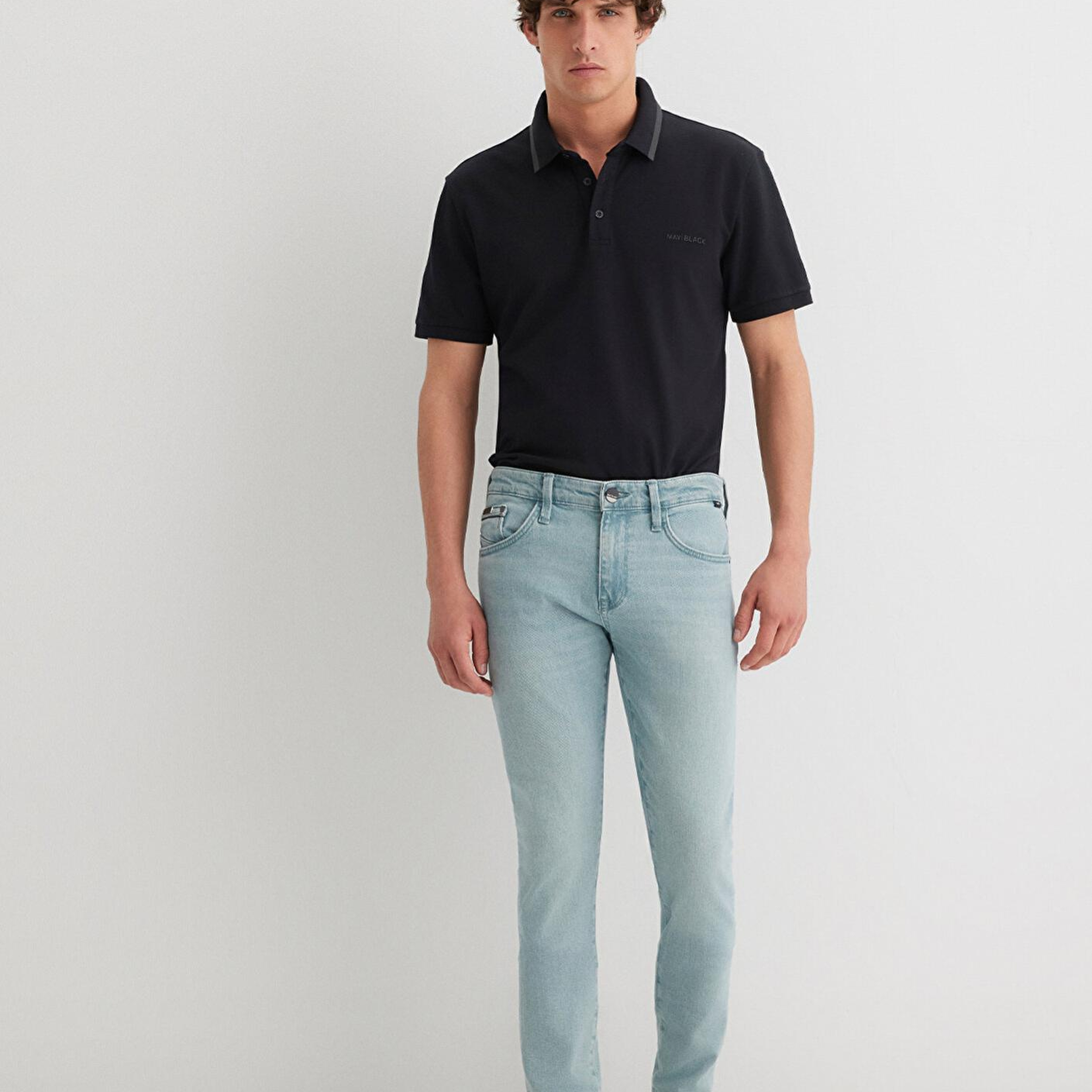 Mavi James Mavi Black Vintage Açık Mavi Jean Pantolon 0042489802