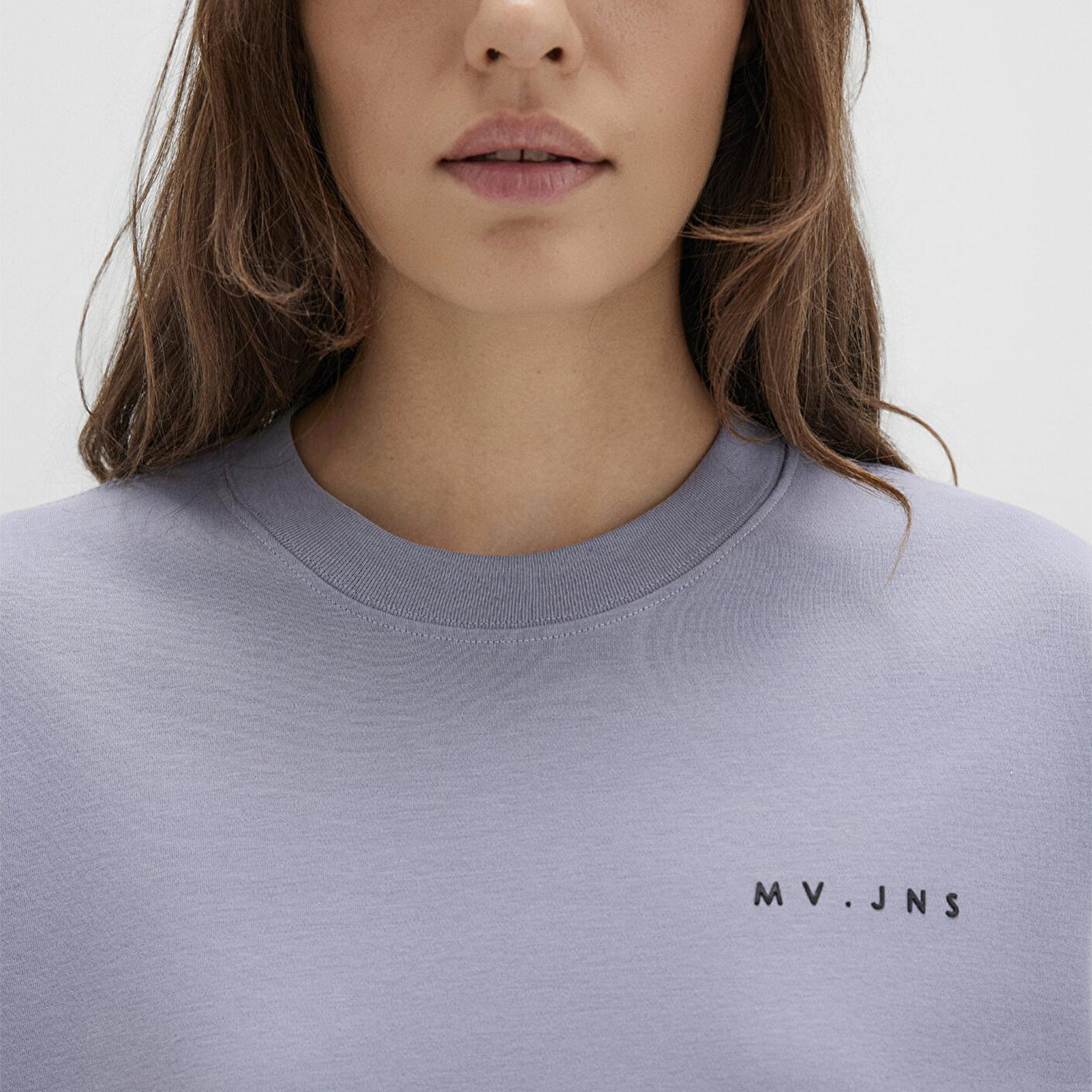 Mavi MV Baskılı İnterlok Mor Tişört Regular Fit / Normal Kesim 1613148-81919