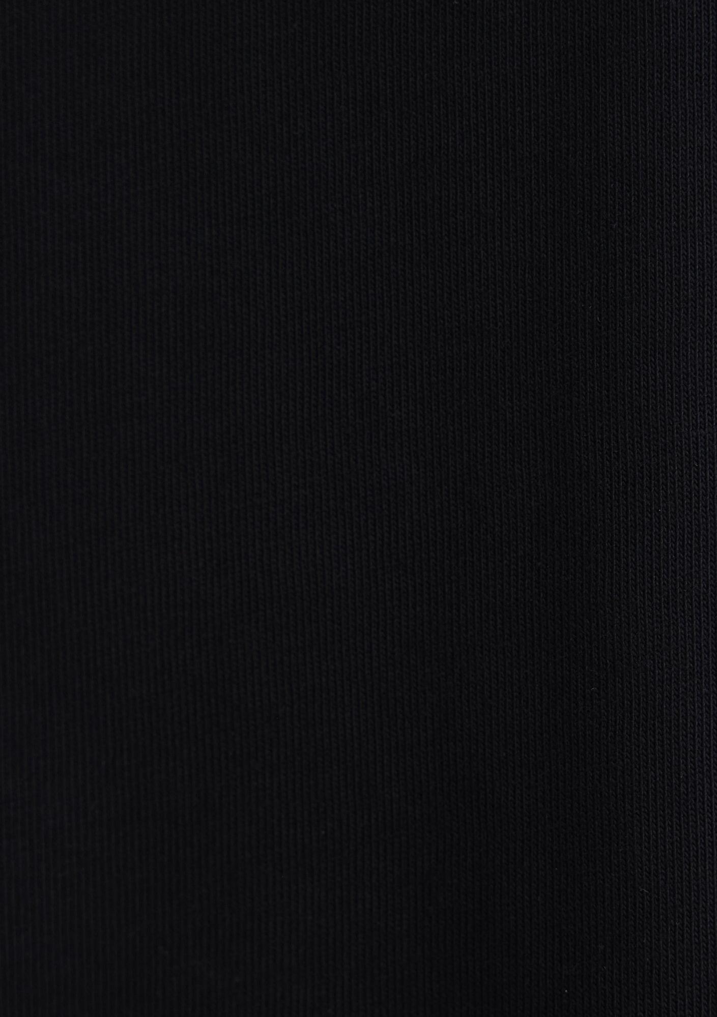 Mavi Mavi Nakışlı Siyah Basic Tişört Loose Fit / Bol Rahat Kesim 1613225-900