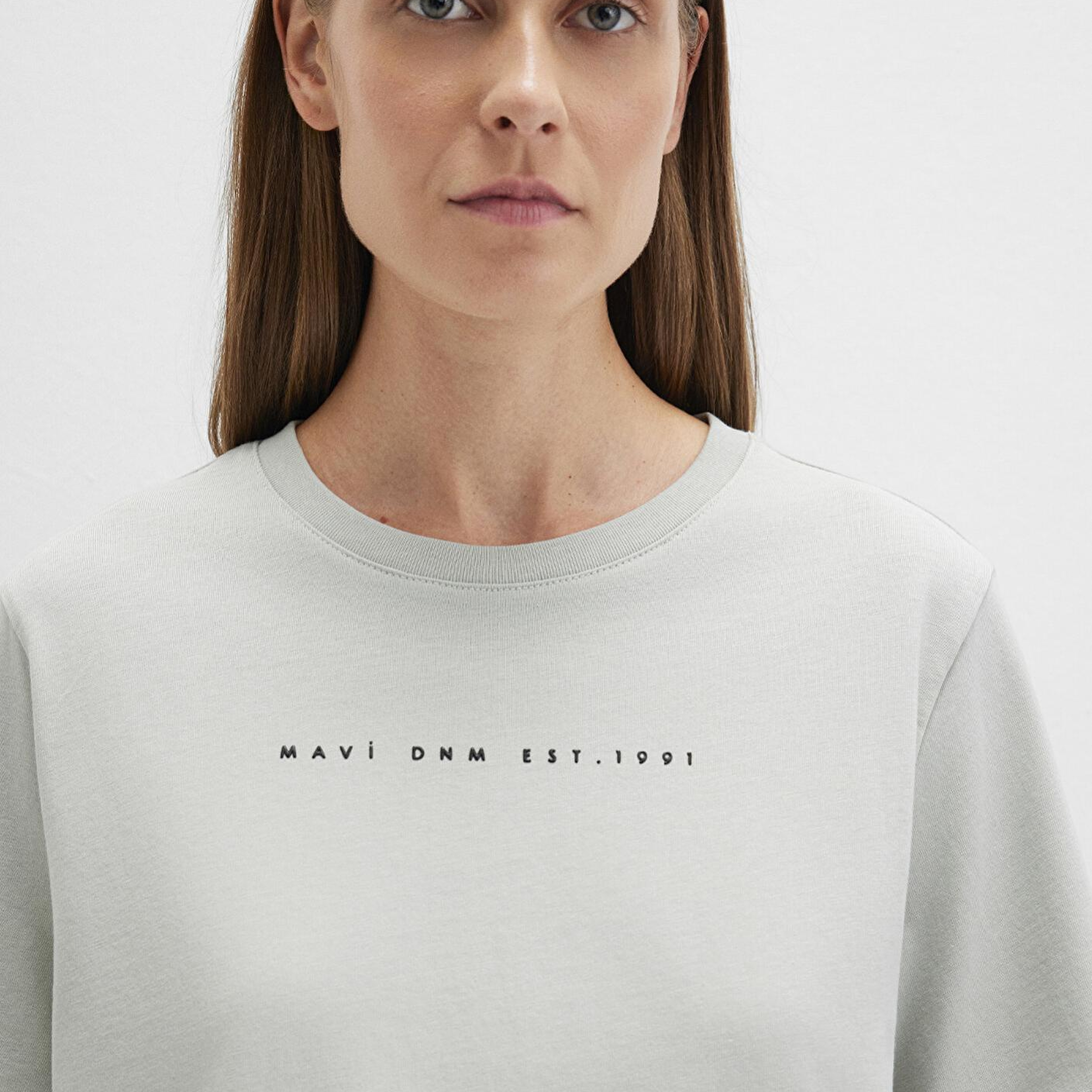 Mavi Mavi Baskılı Yeşil Tişört Regular Fit / Normal Kesim 1613147-70148