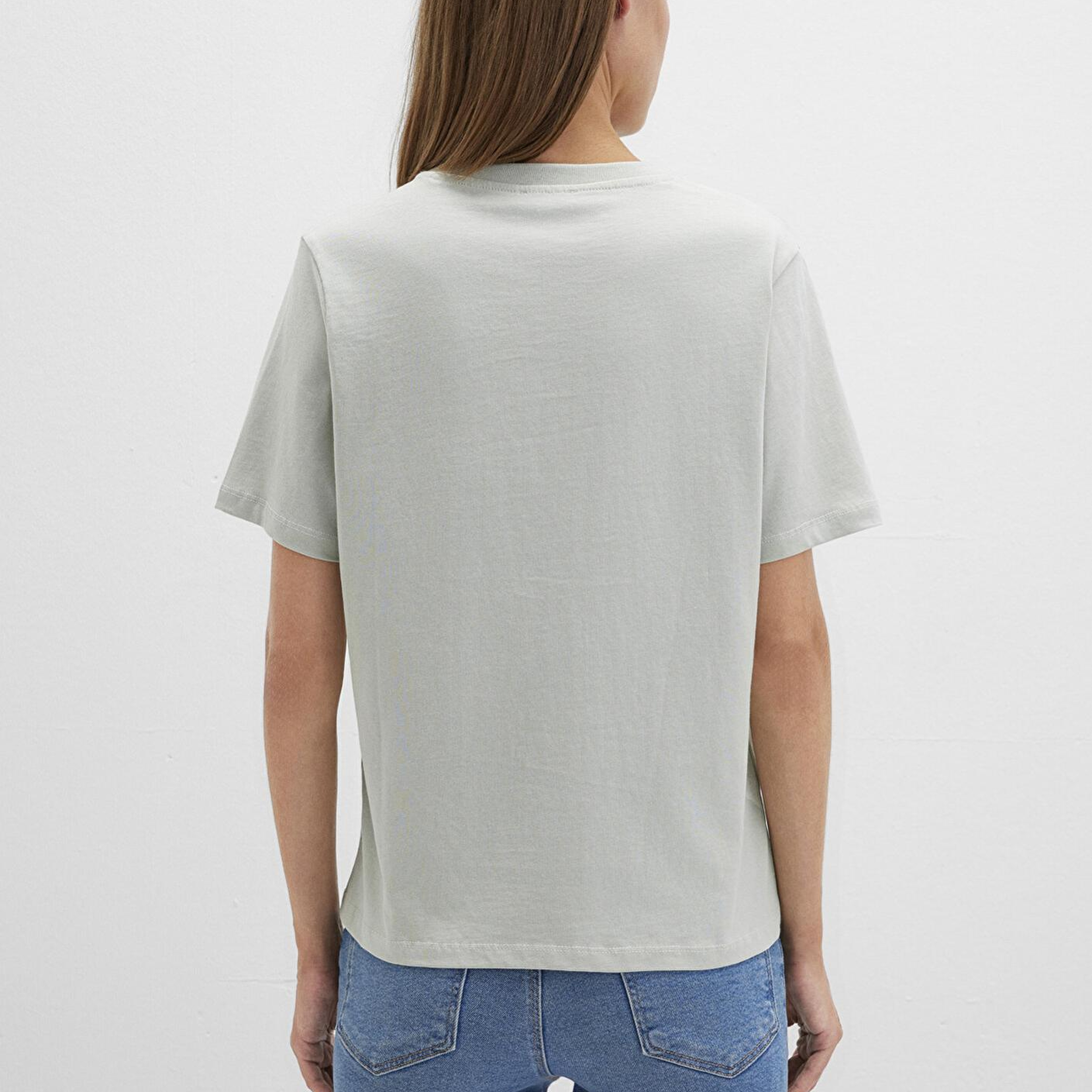 Mavi Mavi Baskılı Yeşil Tişört Regular Fit / Normal Kesim 1613147-70148