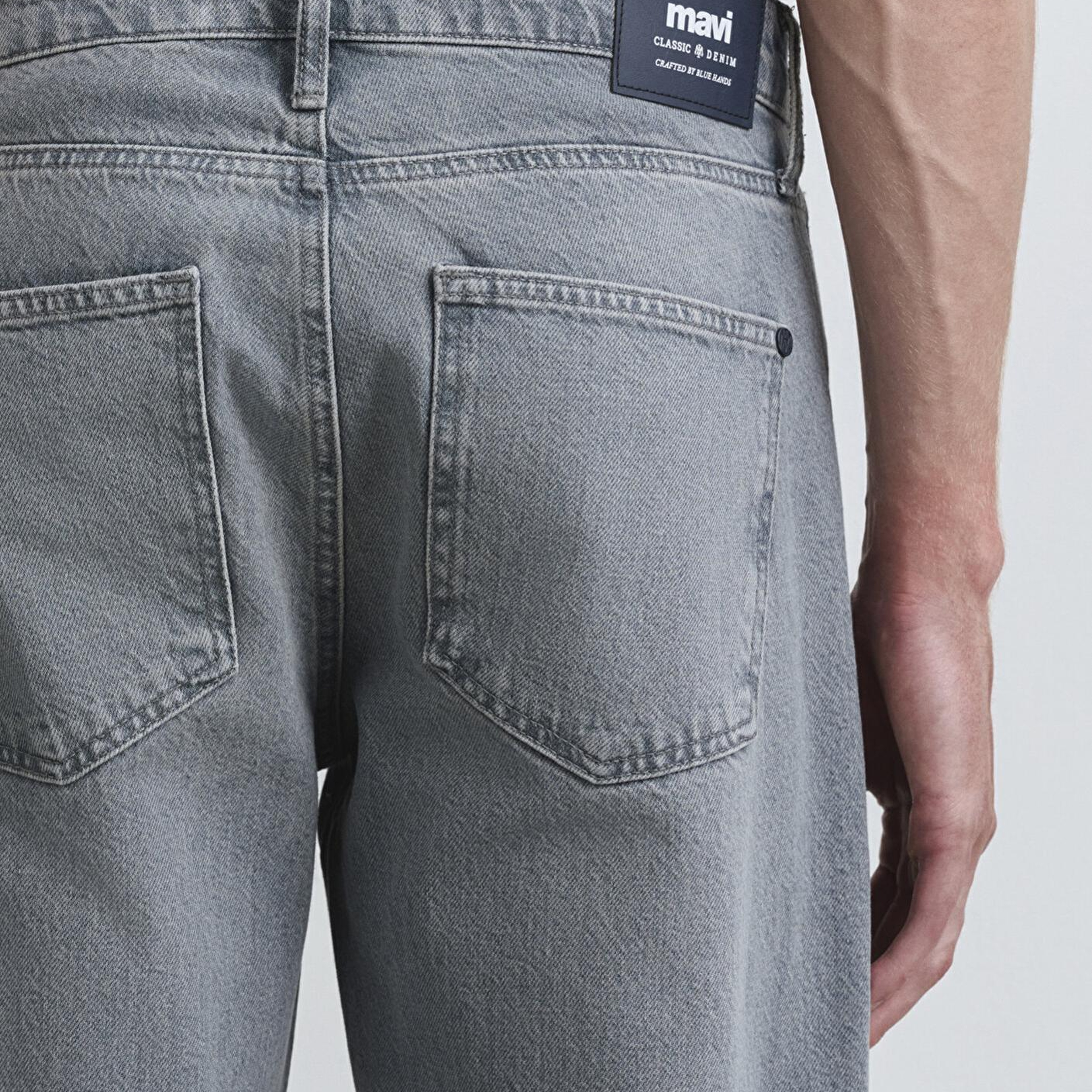 Mavi London Classic Denim Buz Gri Jean Pantolon 0010172-89658