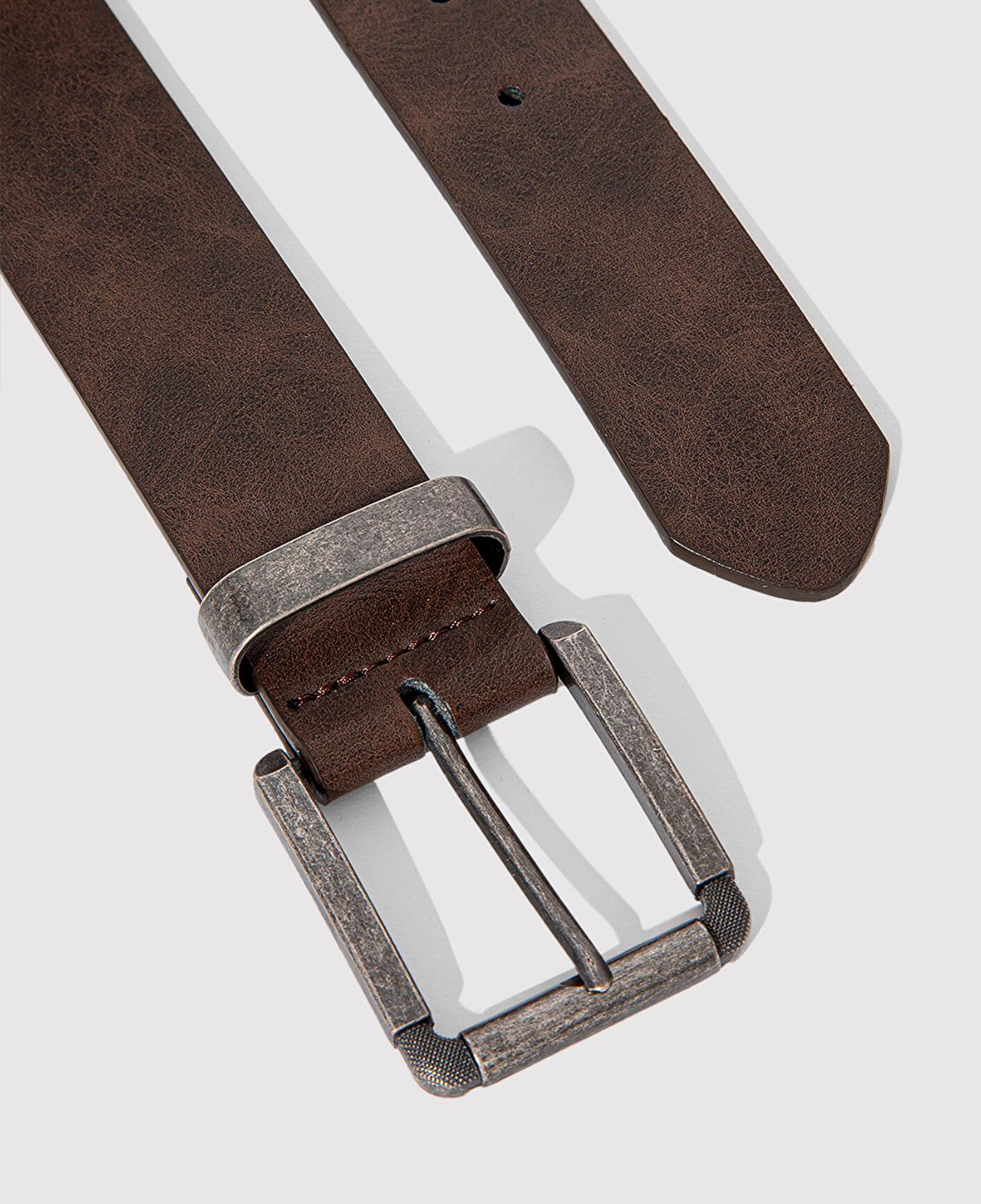 Mavi Kahverengi Suni Deri Kemer 0911874-85397