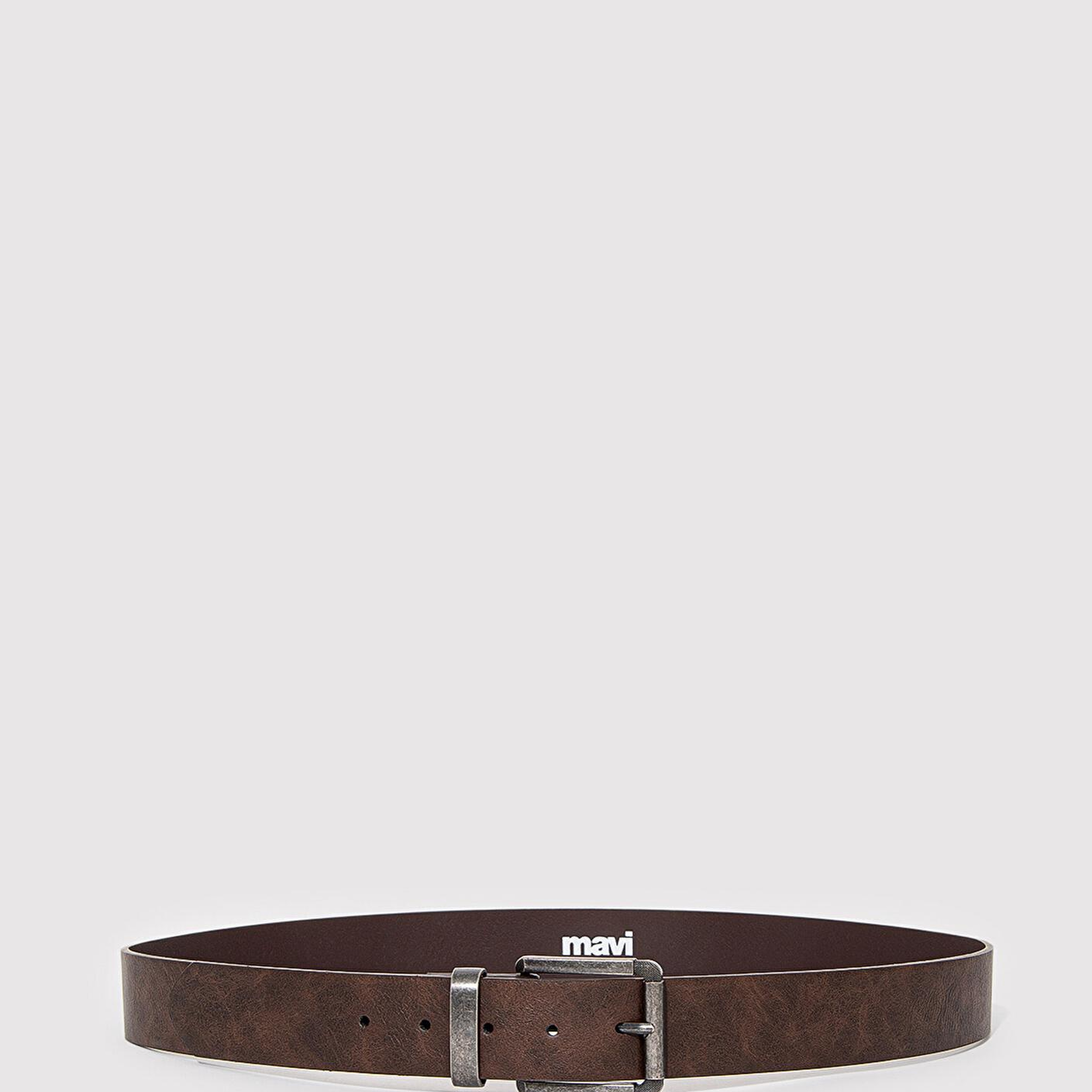 Mavi Kahverengi Suni Deri Kemer 0911874-85397