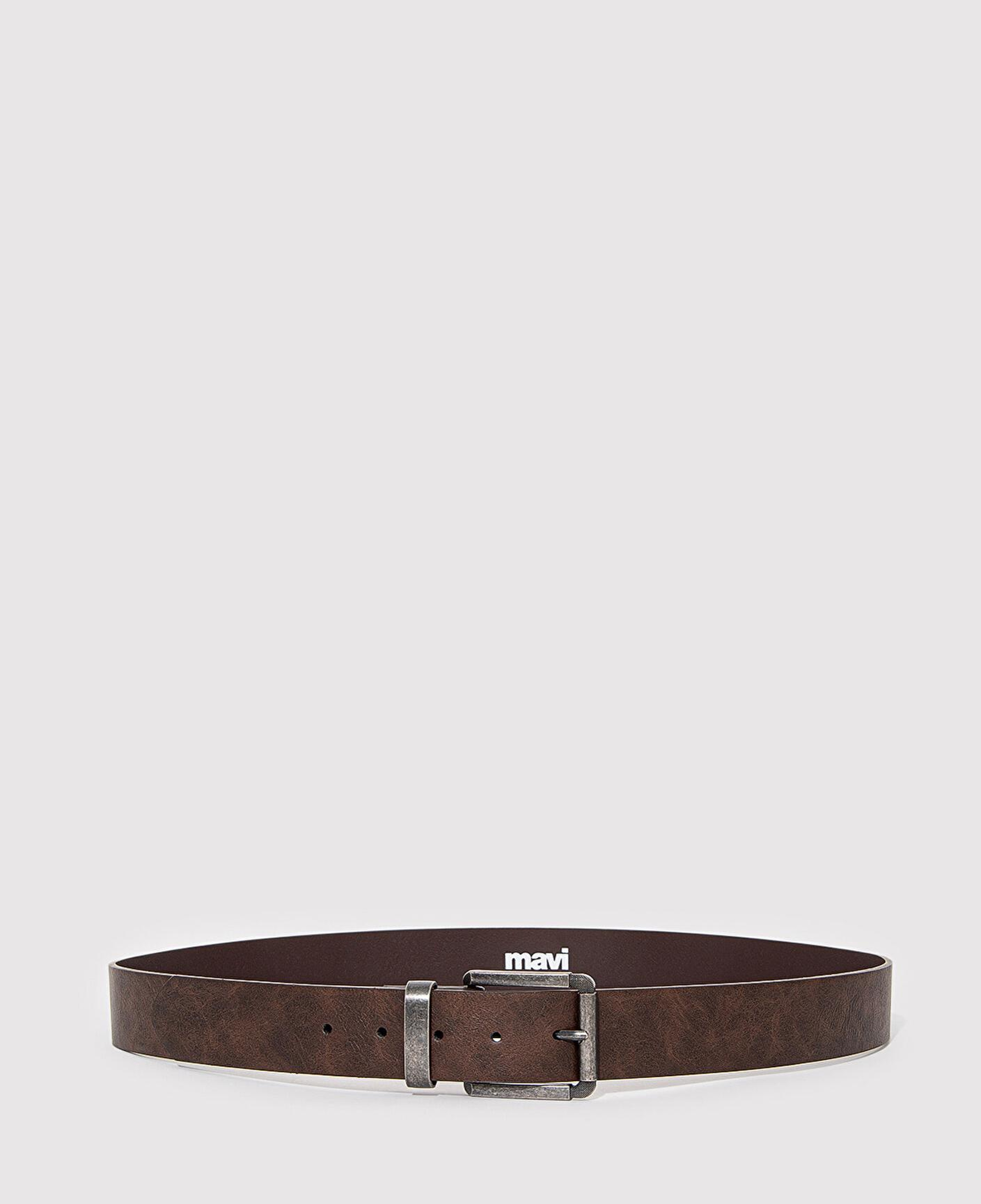 Mavi Kahverengi Suni Deri Kemer 0911874-85397