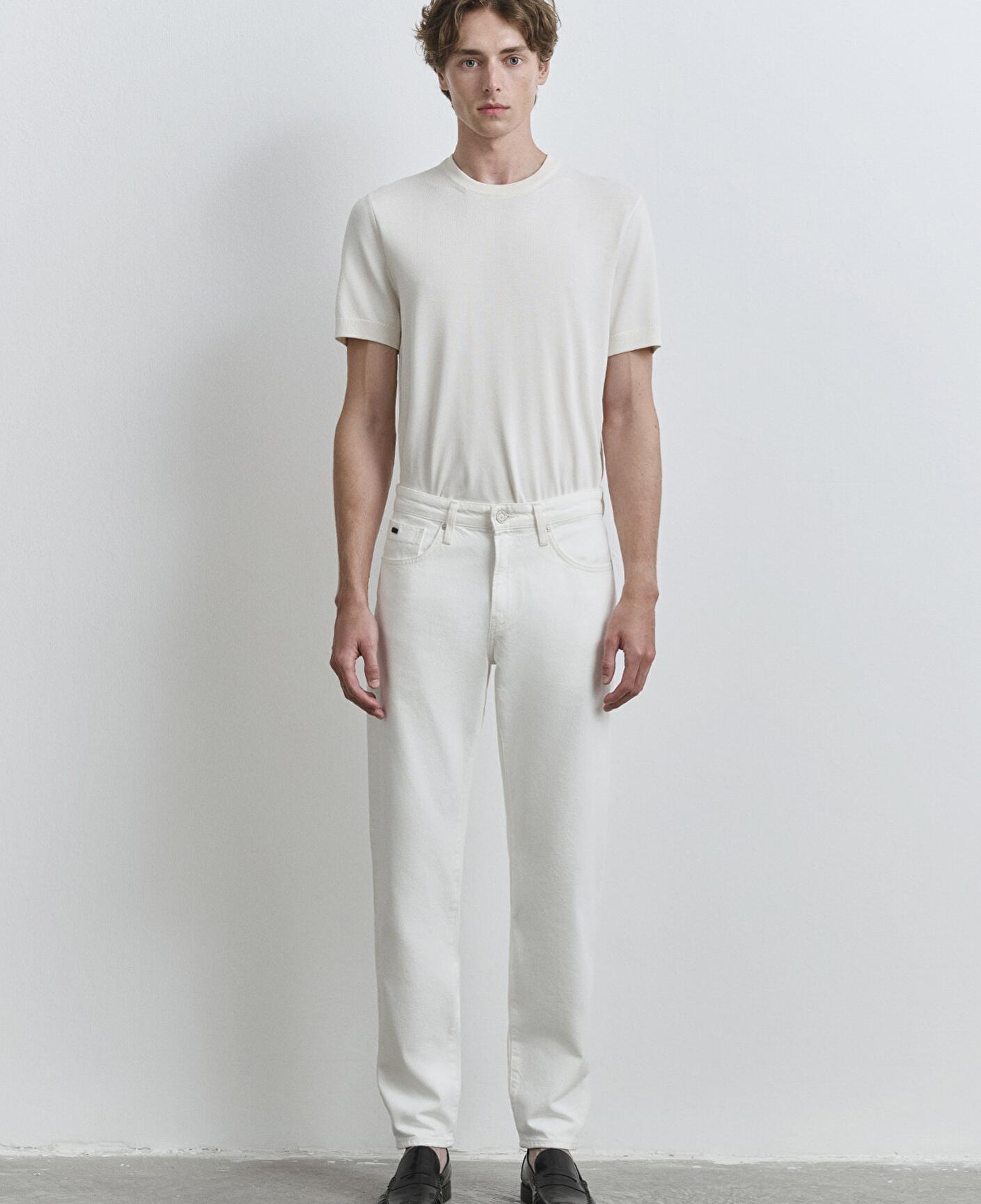 Mavi London Classic Denim Kırık Beyaz Jean Pantolon 0010172-89657