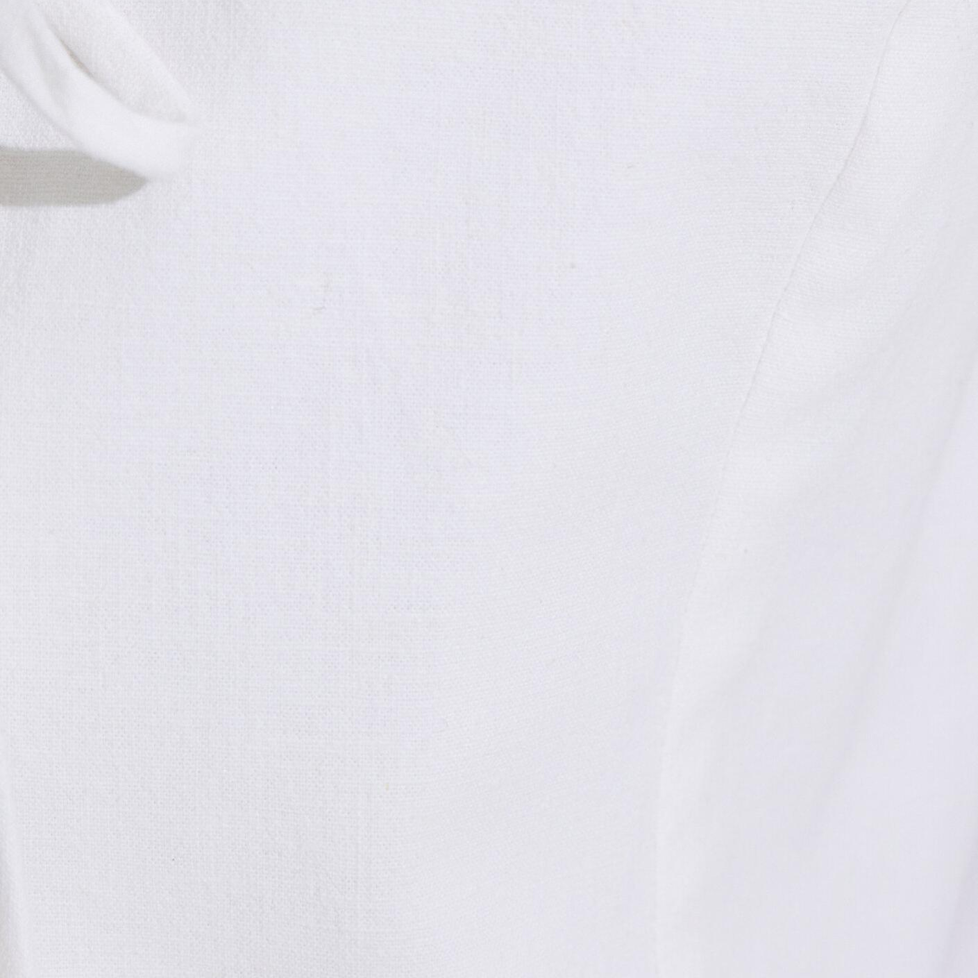 Mavi Ekru Keten Karışımlı Bluz 1211103-70057