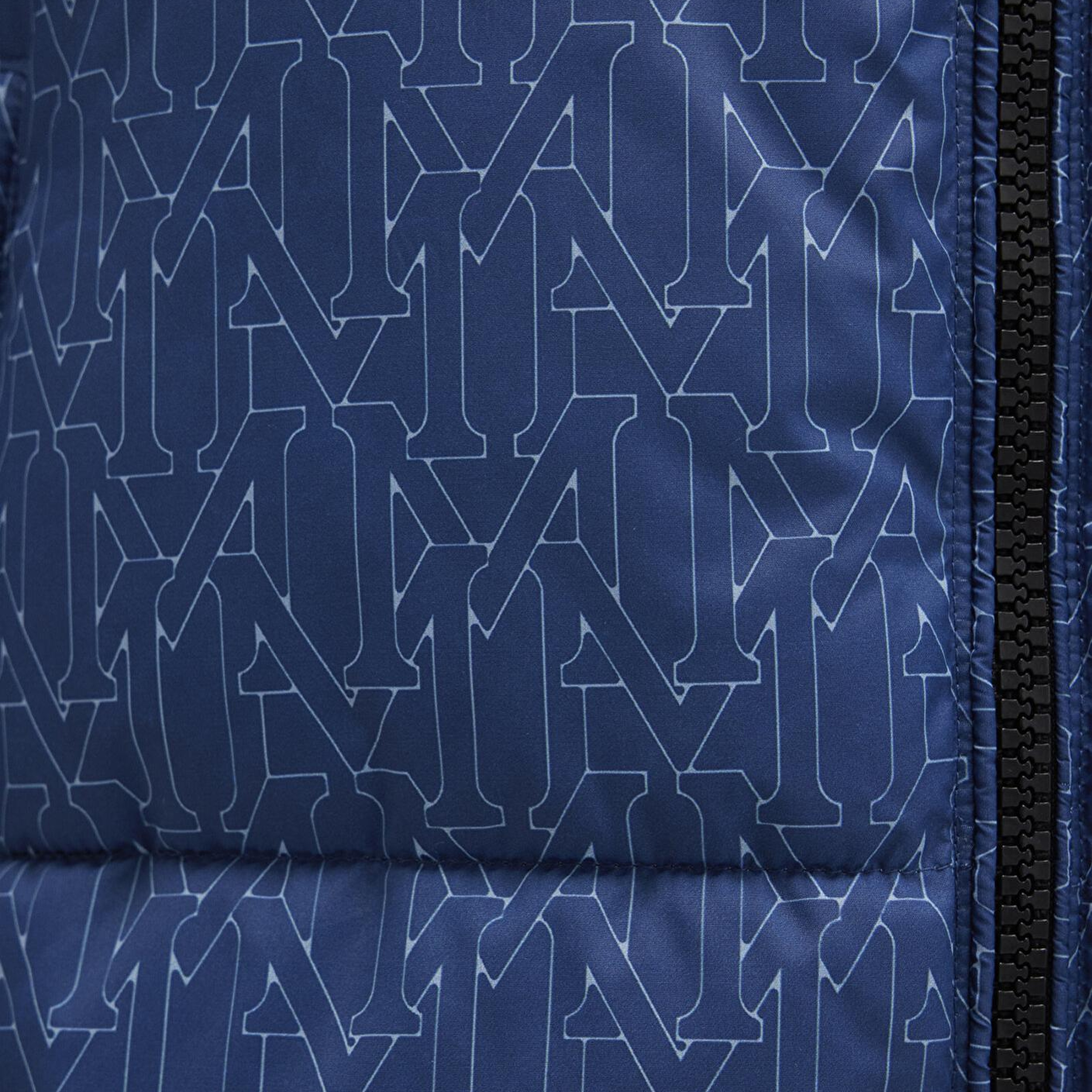 Mavi Su İtici Kapüşonlu Lacivert Şişme Mont 1110706-90368