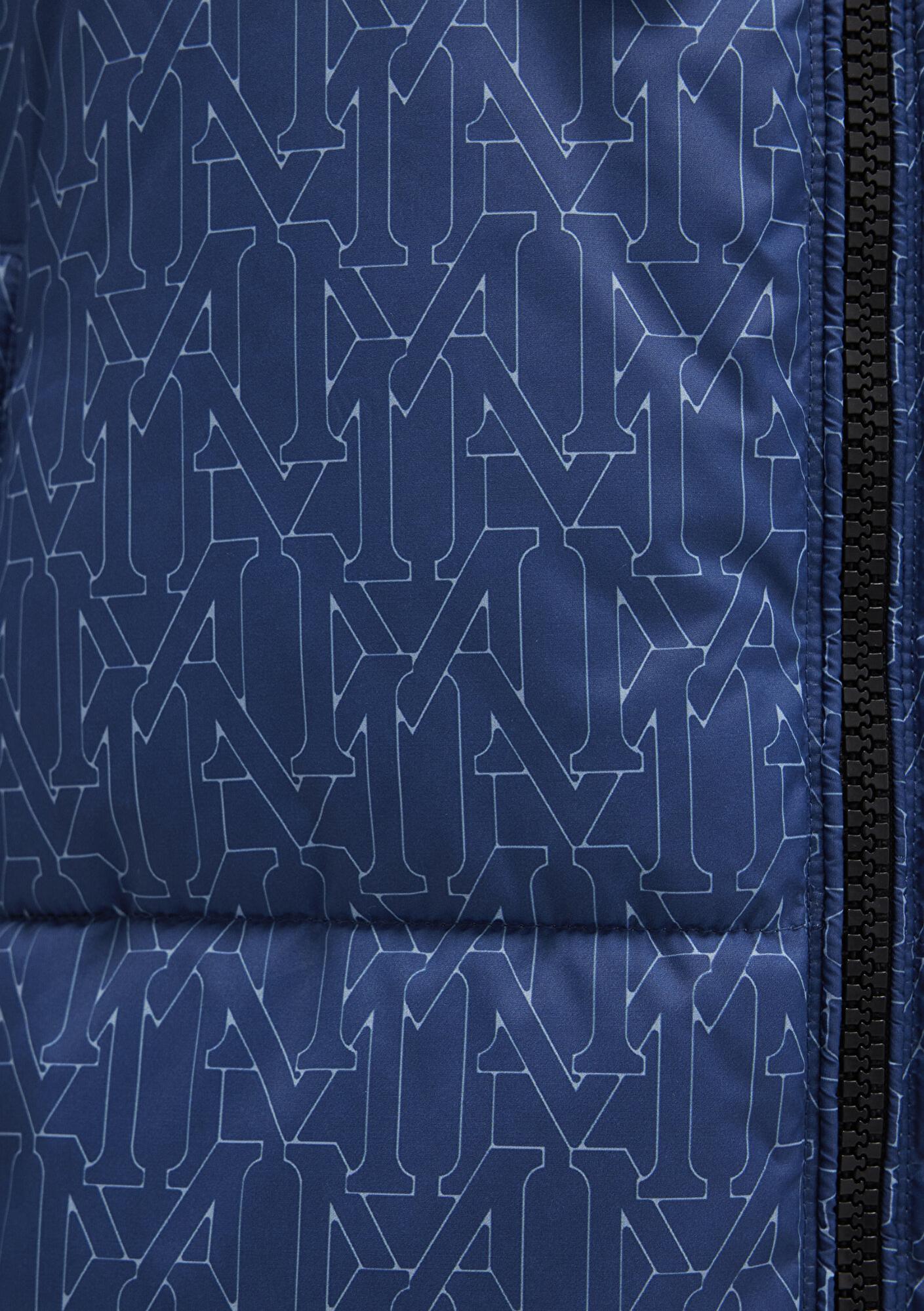 Mavi Su İtici Kapüşonlu Lacivert Şişme Mont 1110706-90368