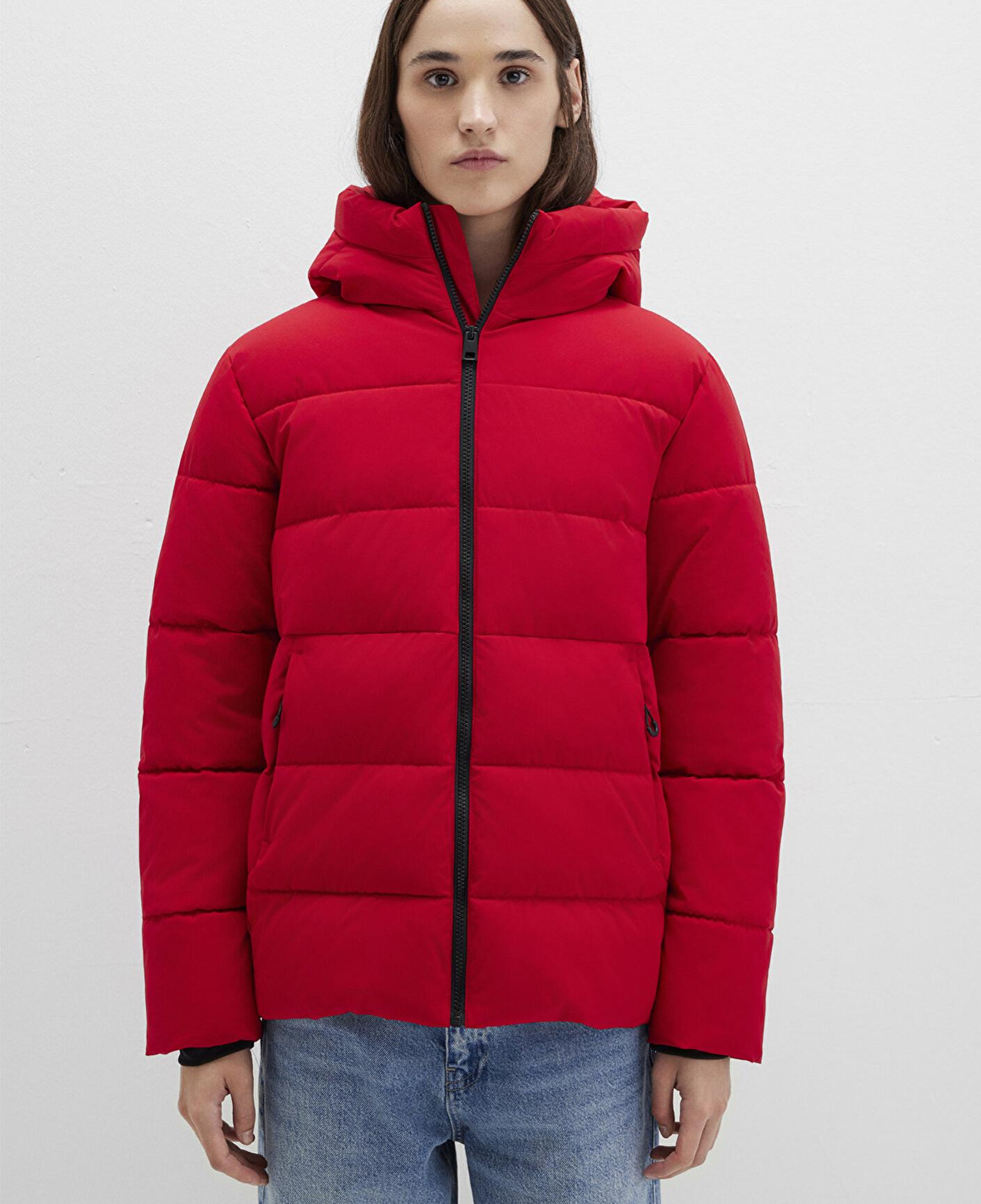 Mavi Su İtici Kırmızı Şişme Mont 1110704-90367