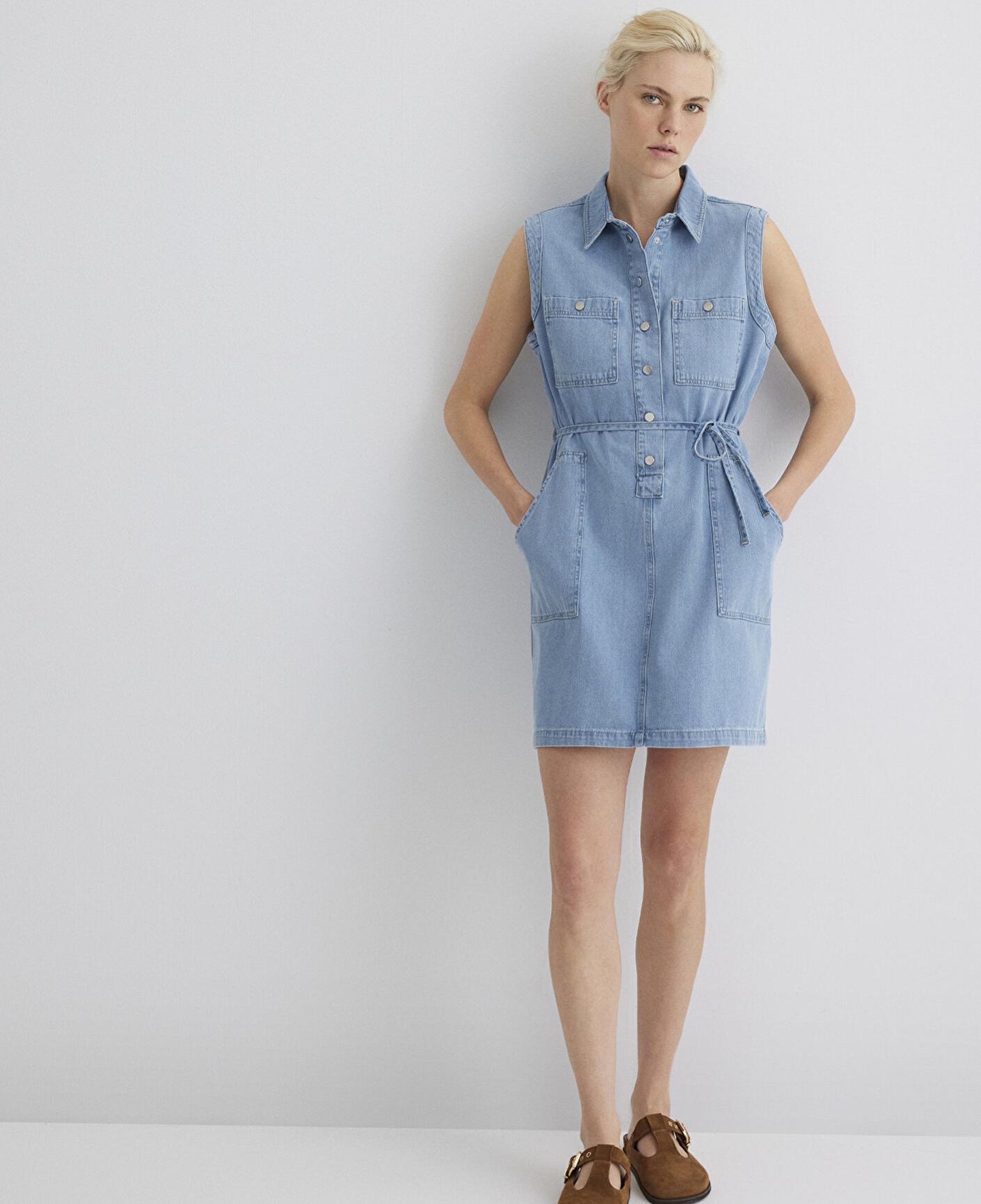 Mavi Simla Gold Klasik Açık Mavi Jean Elbise 1310659-89757