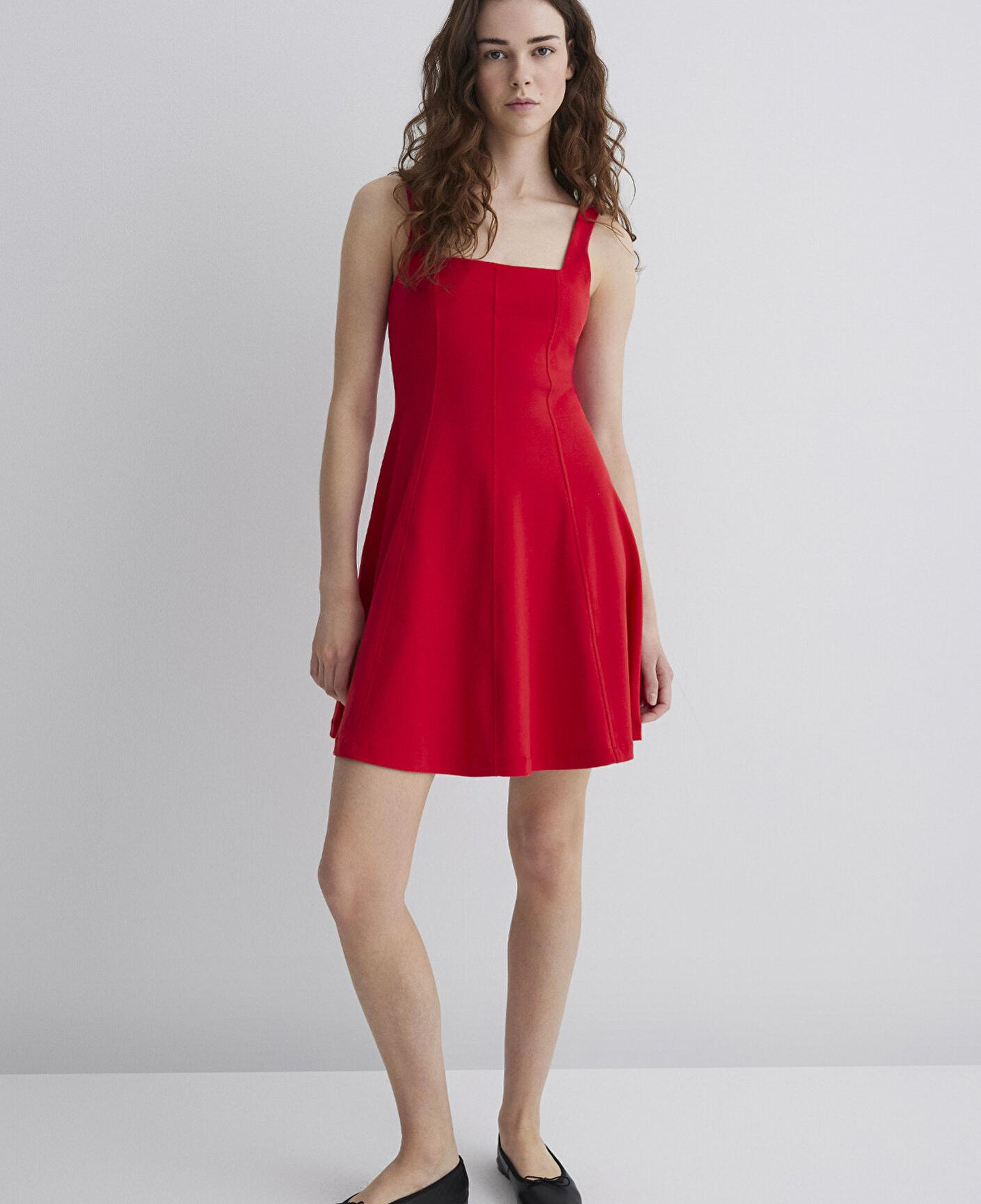 Mavi Kırmızı Elbise 1310679-82580