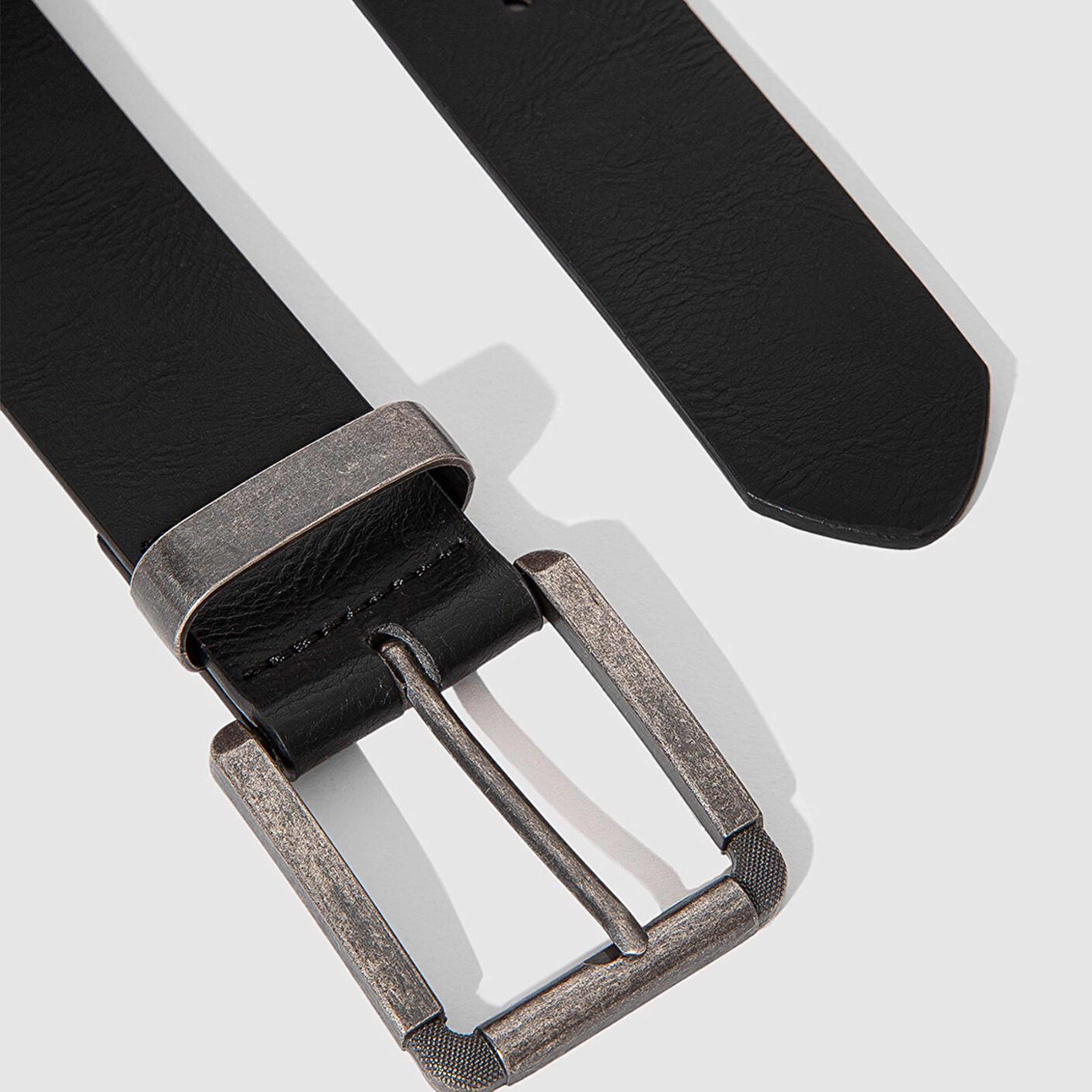 Mavi Siyah Suni Deri Kemer 0911874-900