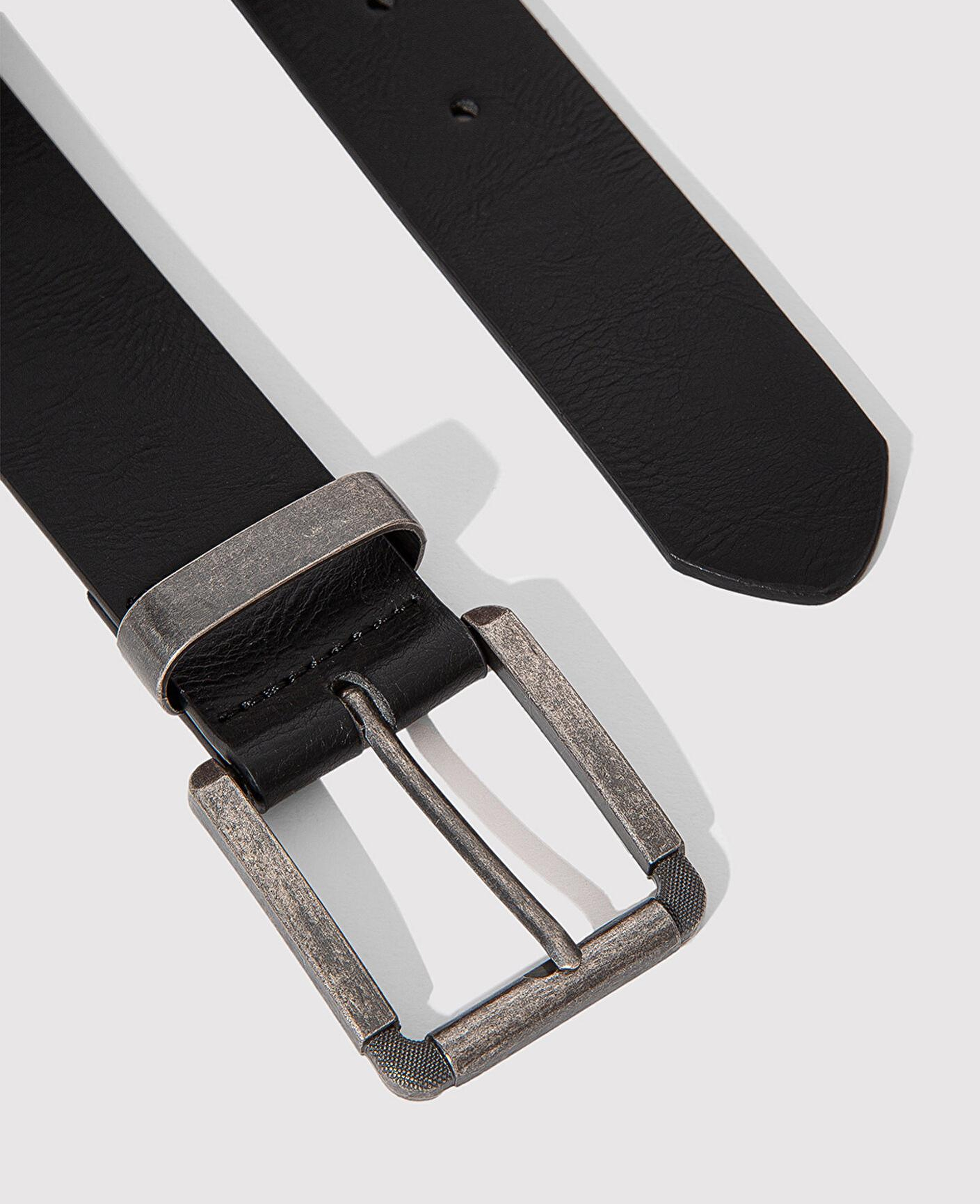 Mavi Siyah Suni Deri Kemer 0911874-900