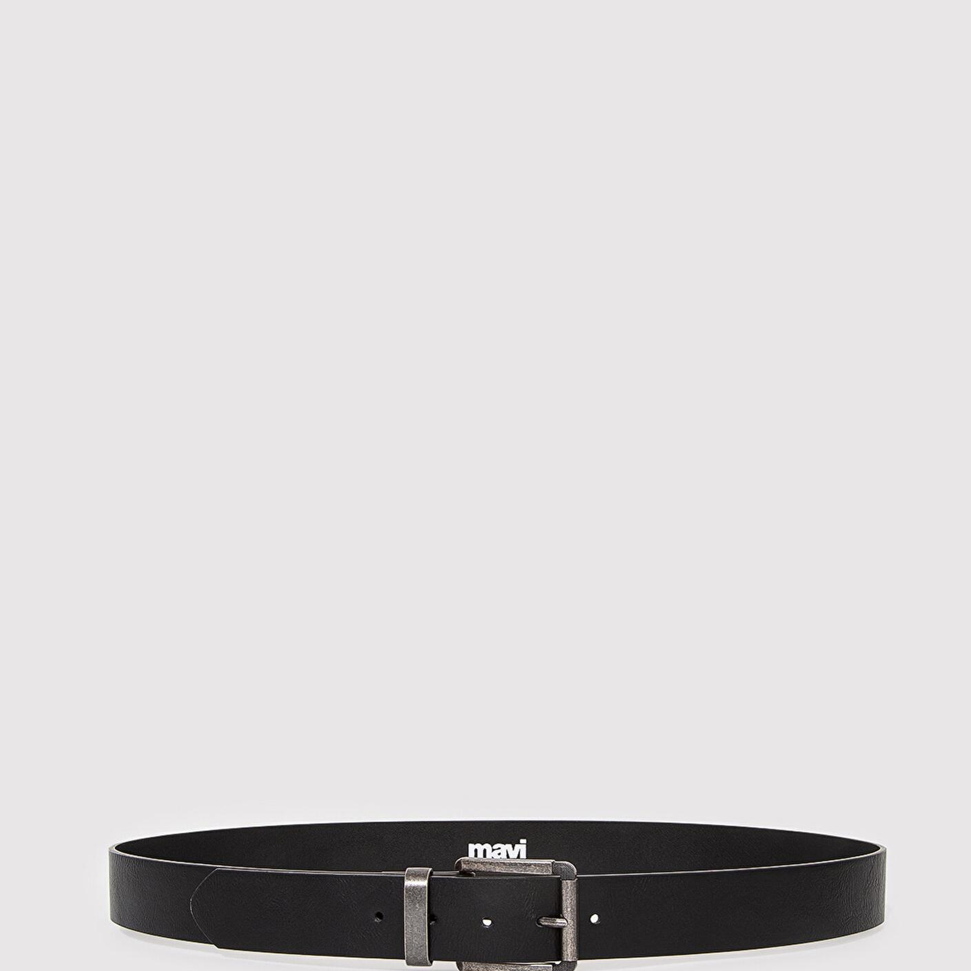 Mavi Siyah Suni Deri Kemer 0911874-900