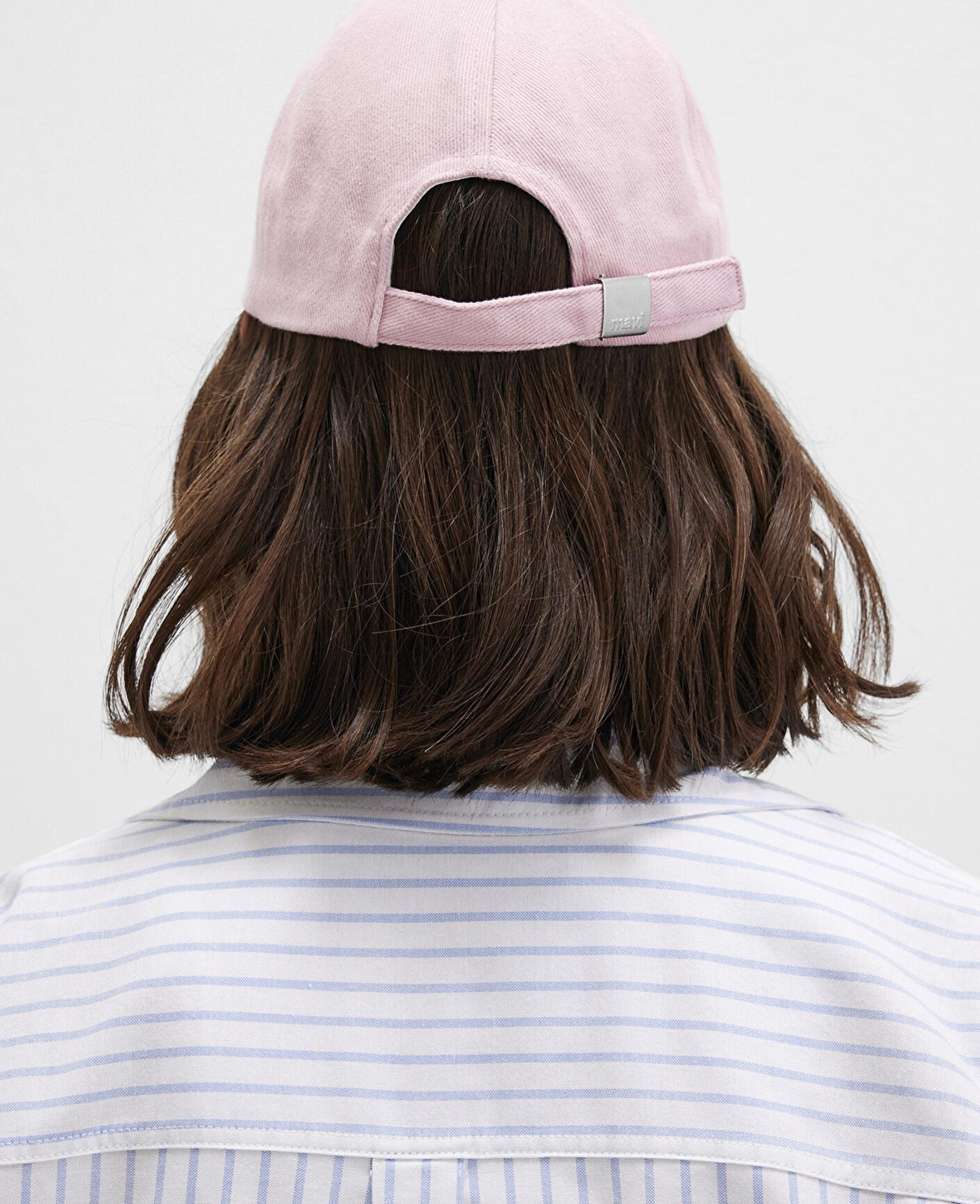 Mavi Mavi Logo Detaylı Pembe Şapka 1913306-83868