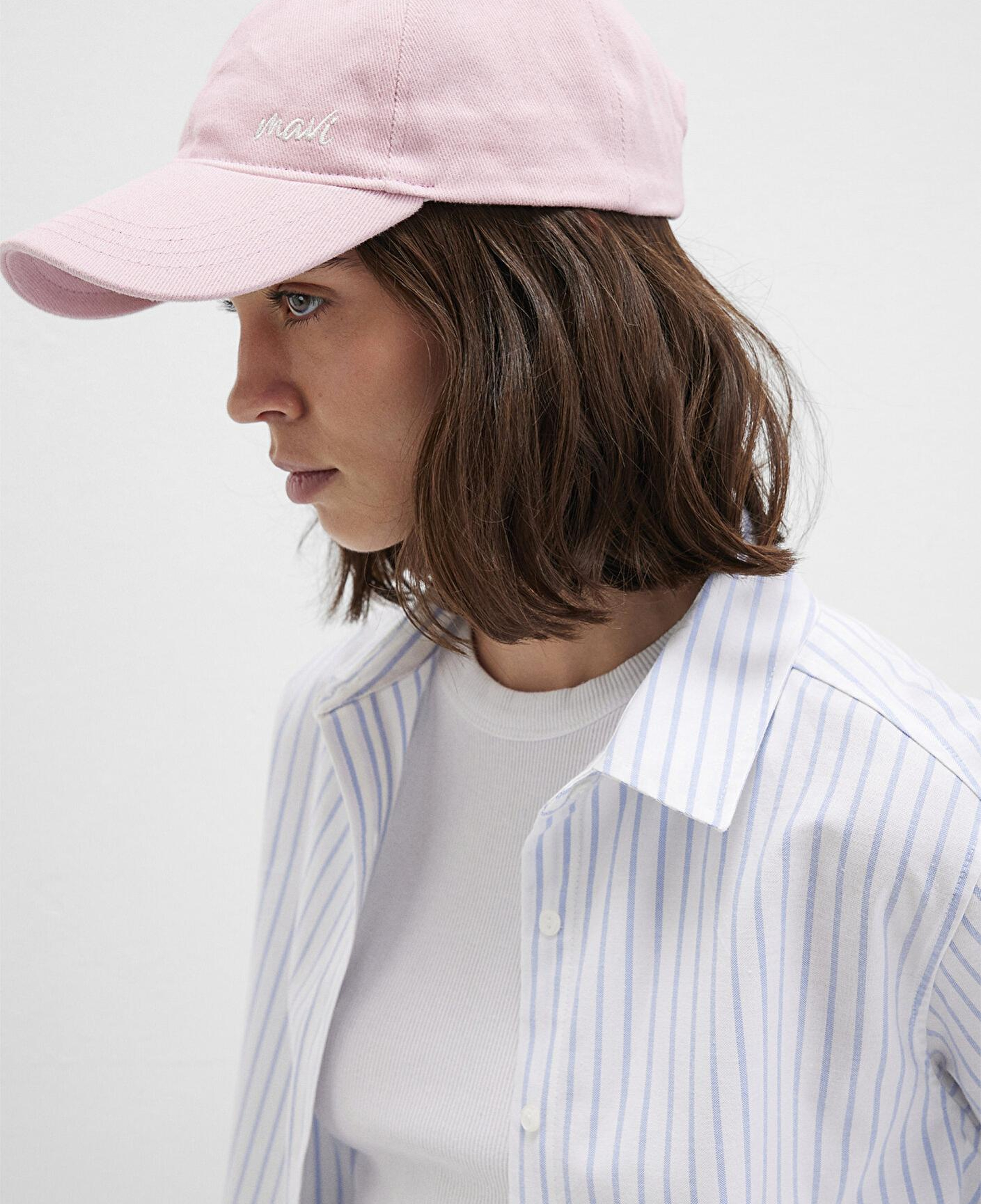 Mavi Mavi Logo Detaylı Pembe Şapka 1913306-83868