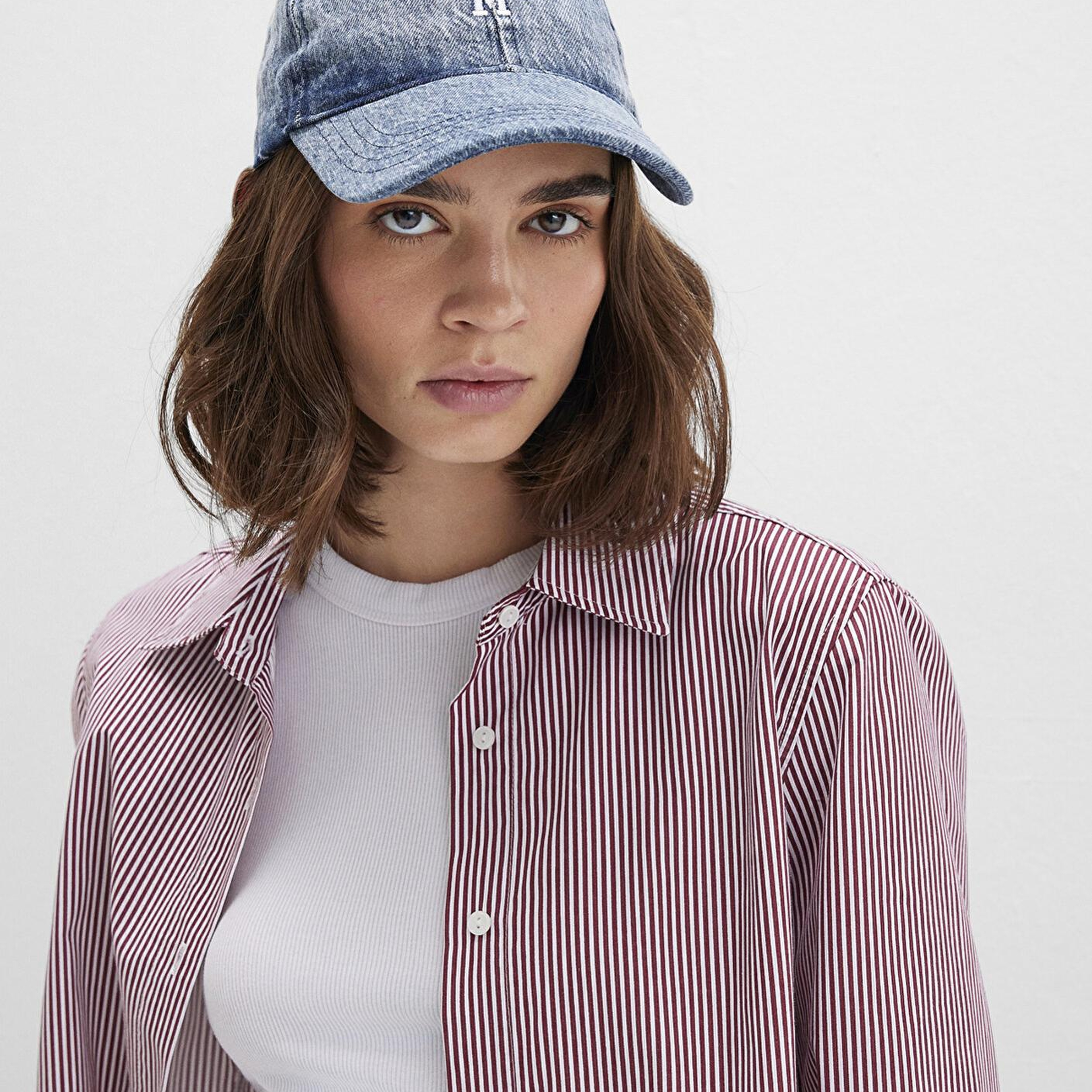 Mavi M Nakışlı Denim Şapka 1913304-84596