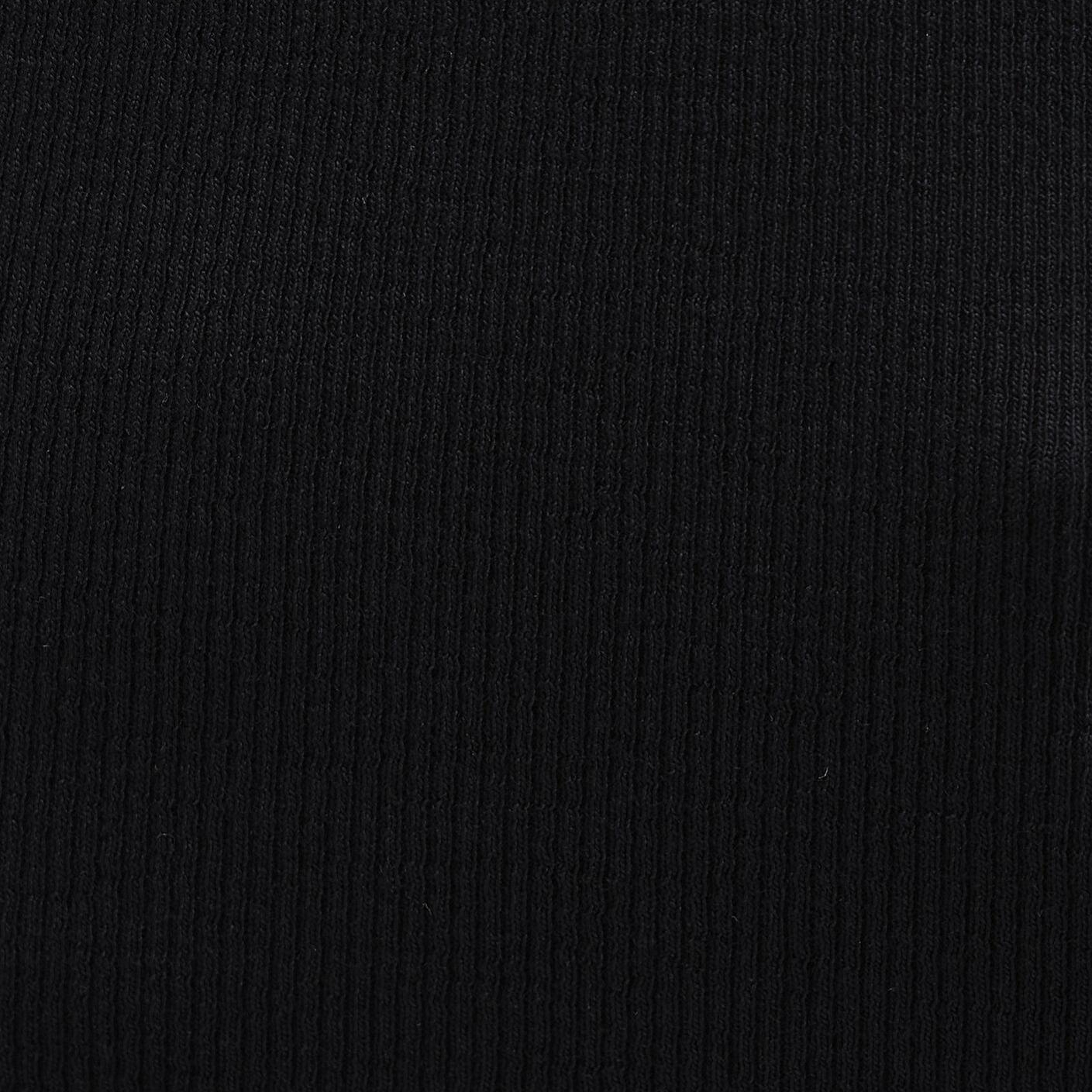 Mavi Uzun Kollu Siyah Basic Tişört Fitted / Vücuda Oturan Kesim 1613040-900