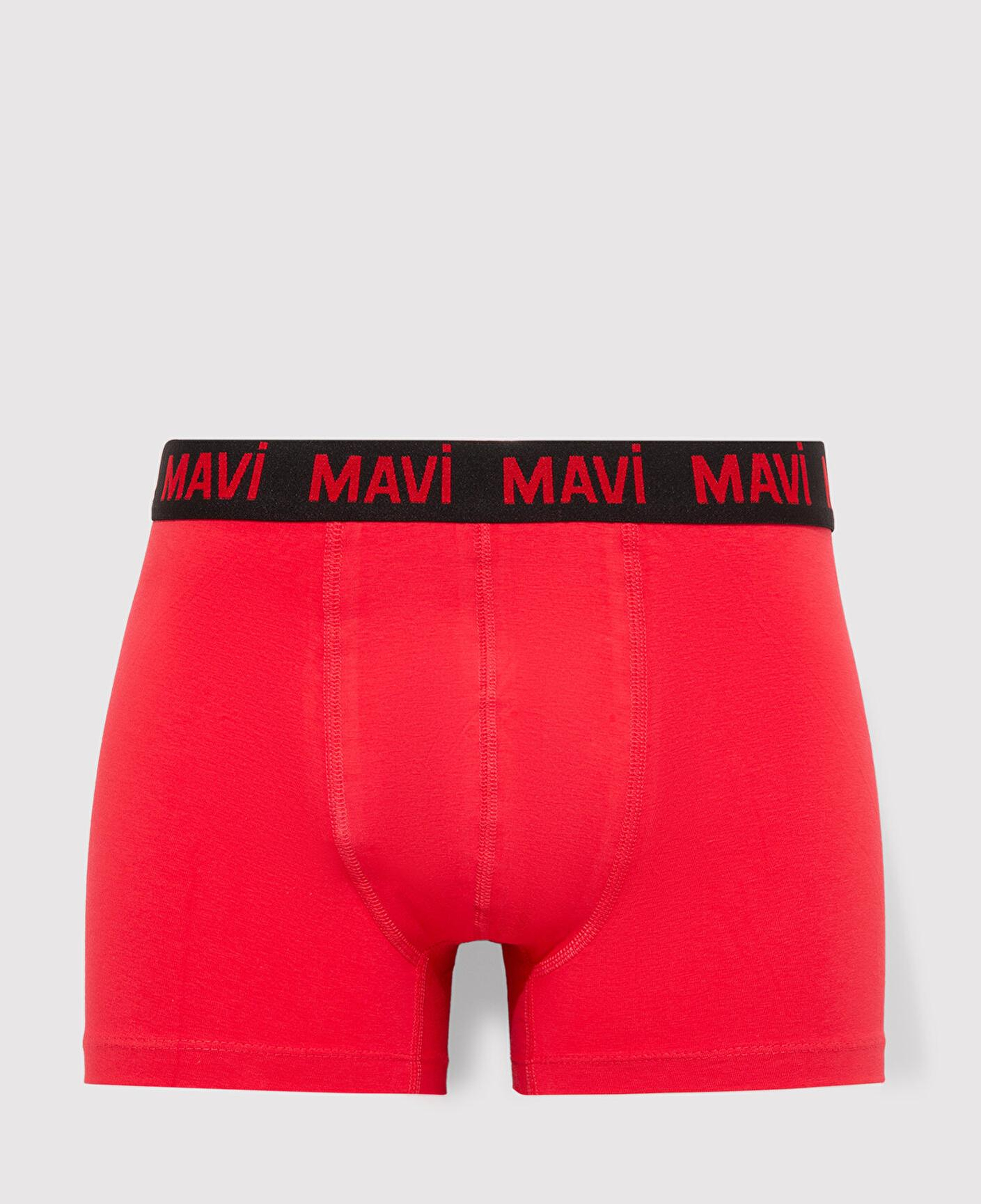 Mavi 3lü Baskılı Boxer 0911873-900