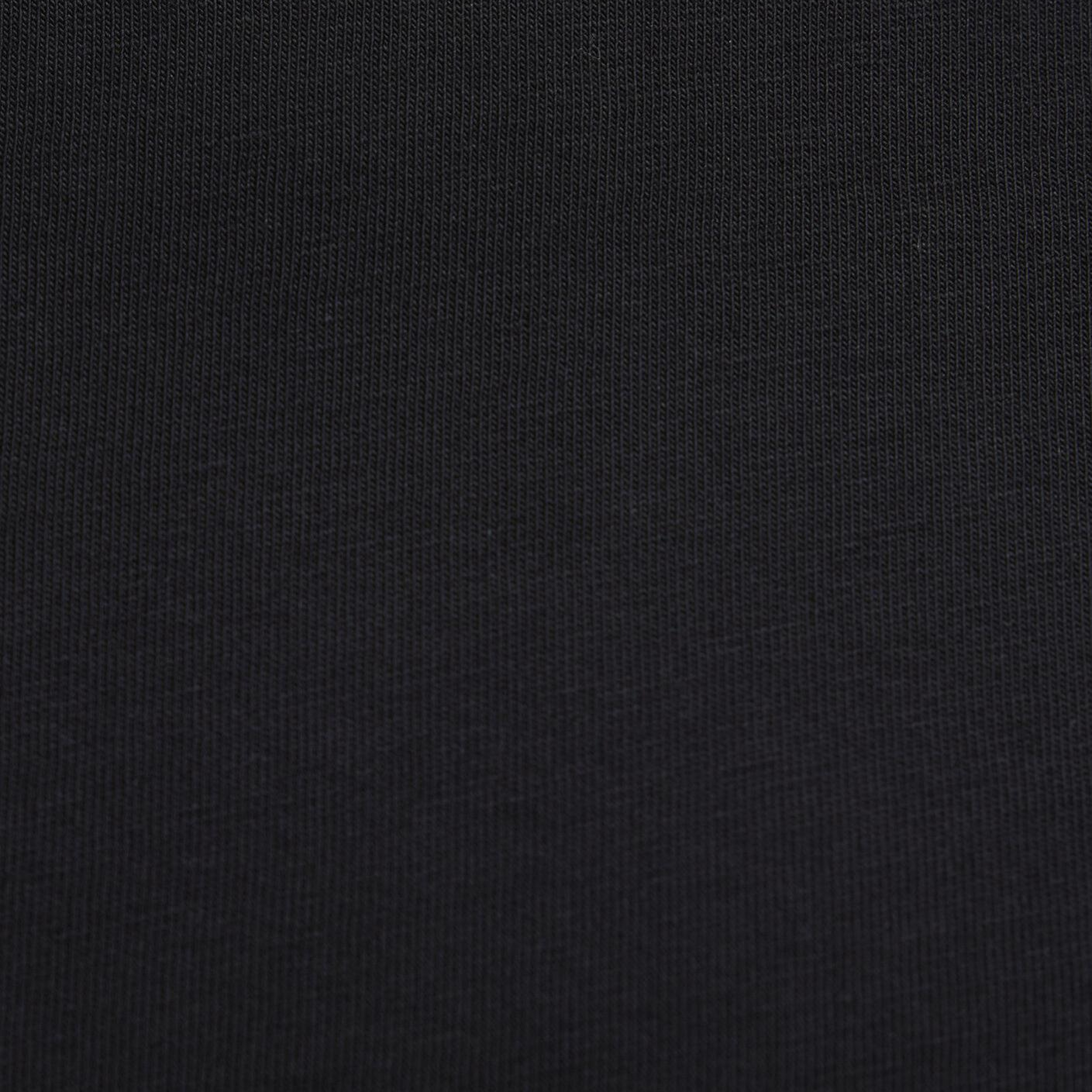 Mavi Etiket Detaylı Siyah Basic Tişört Loose Fit / Bol Rahat Kesim 0611824-900