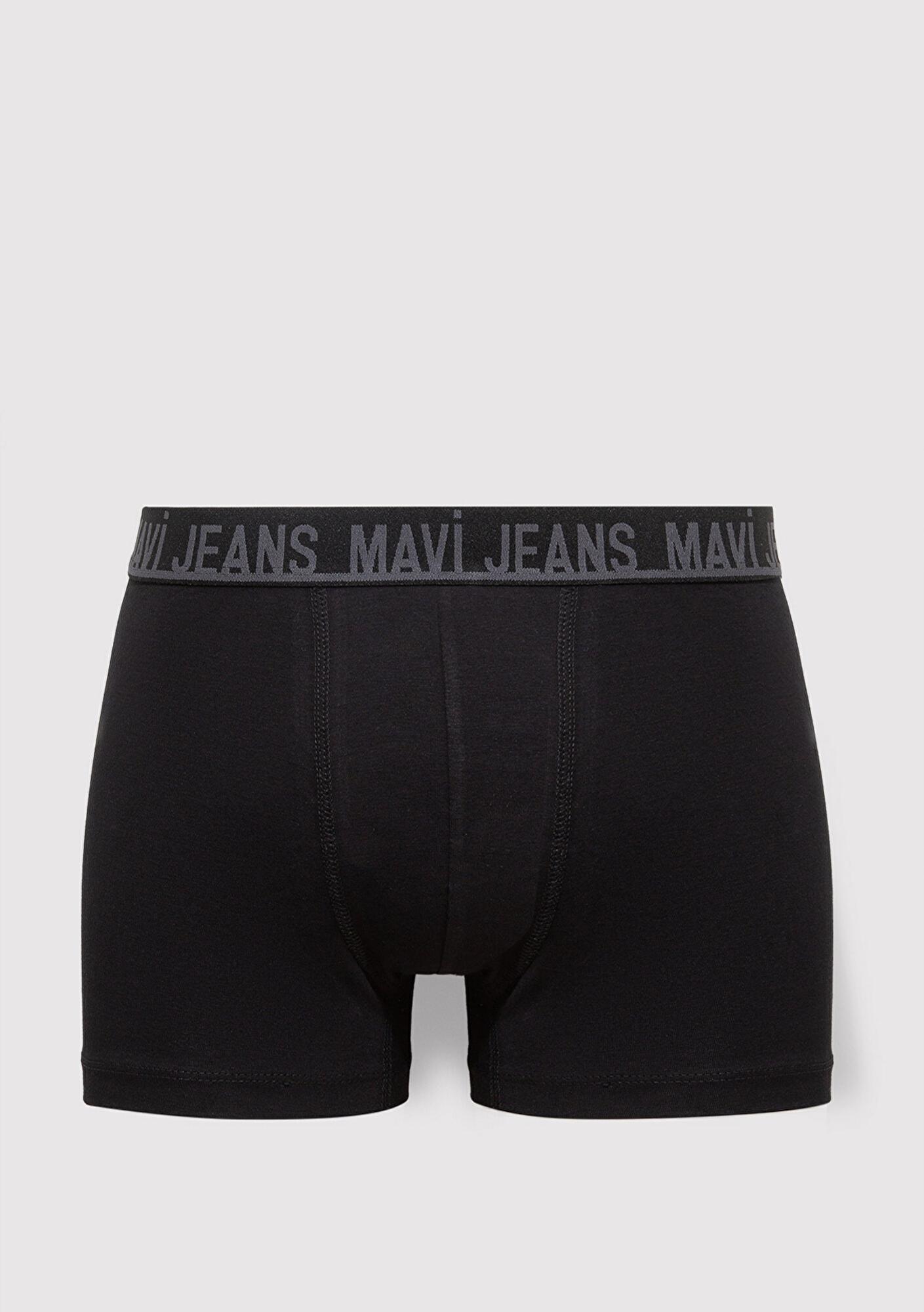 Mavi Siyah Basic Boxer 0911863-900